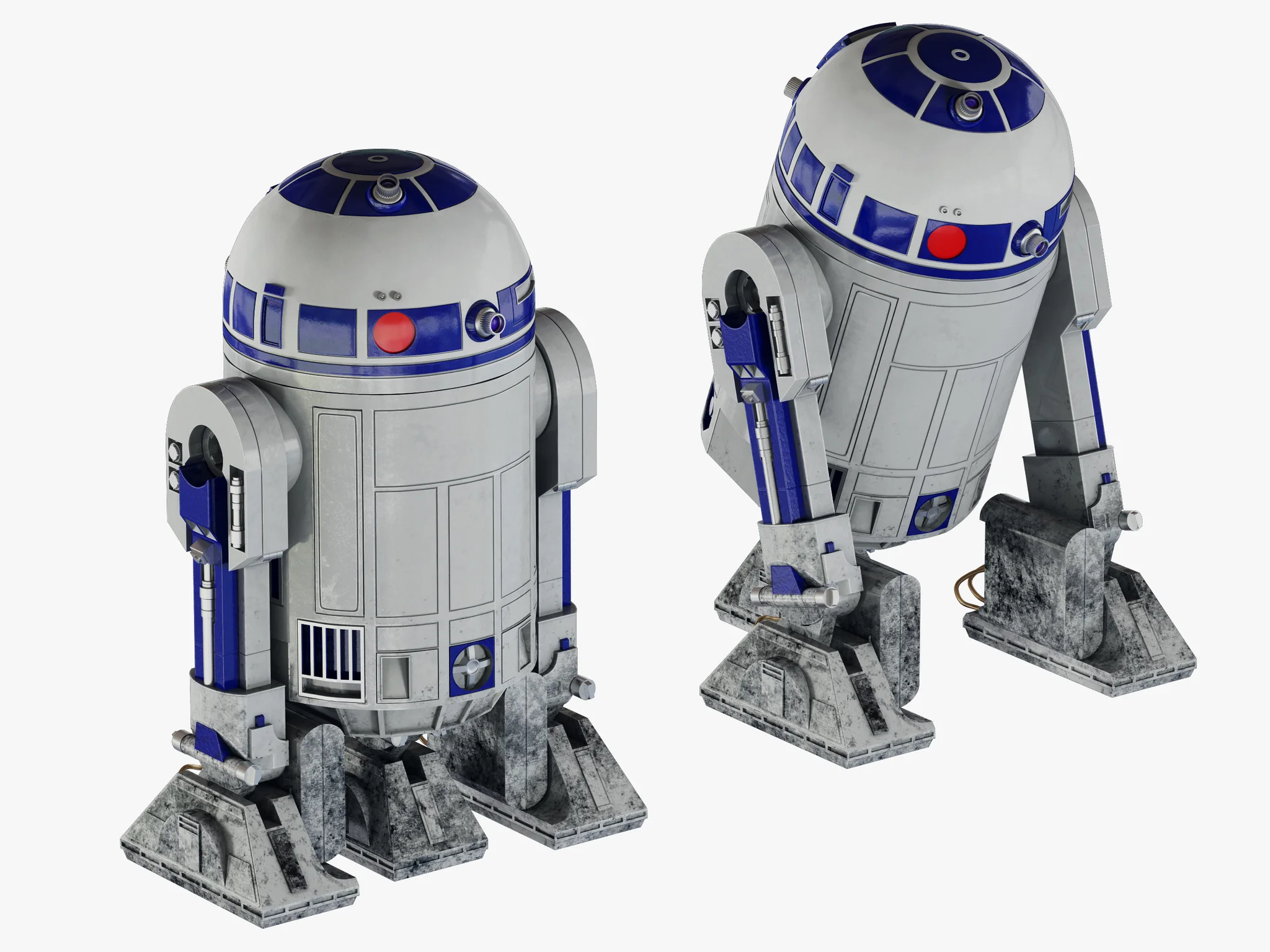 R2D2 — 3D model preview 15
