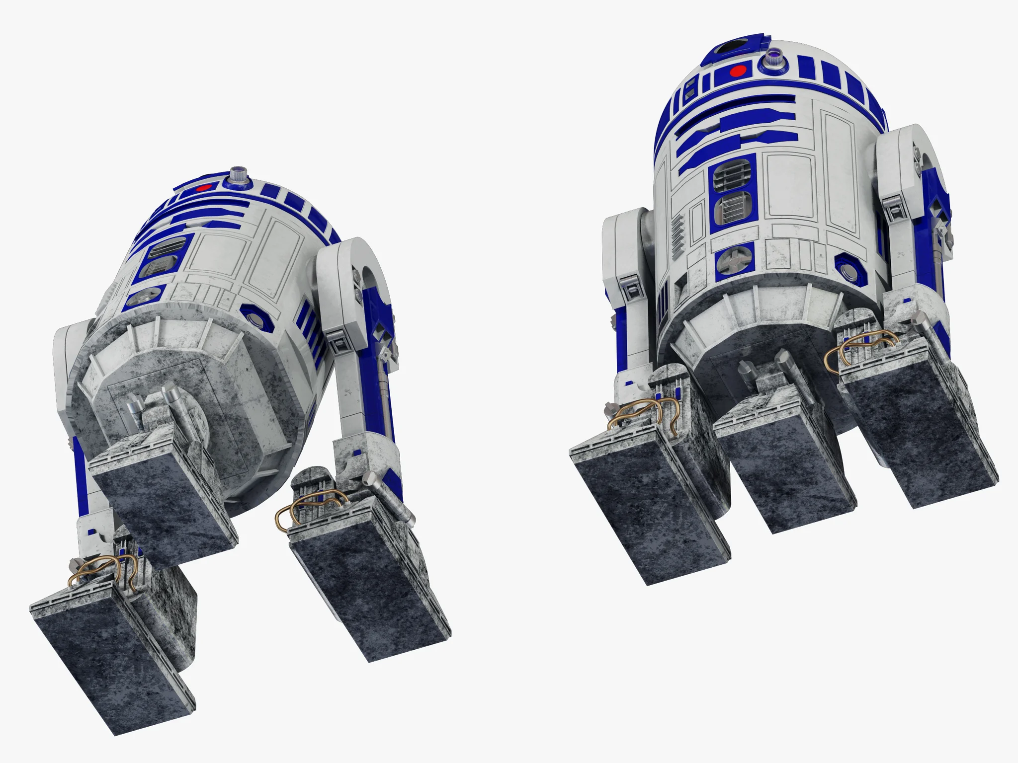 R2D2 — 3D model preview 21