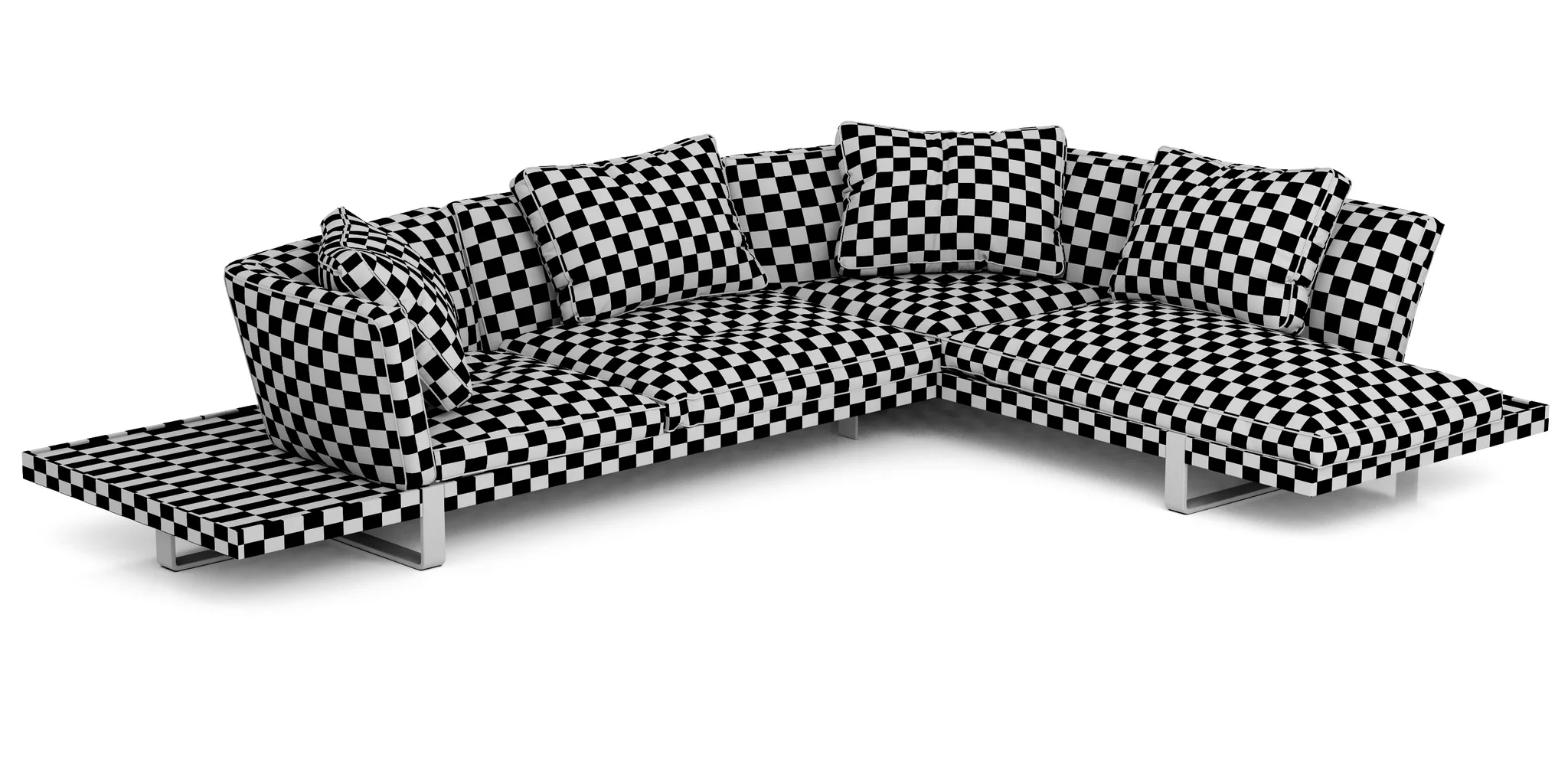 Roche Bobois LIBRETTO CORNER COMPOSITION — 3D model preview 10