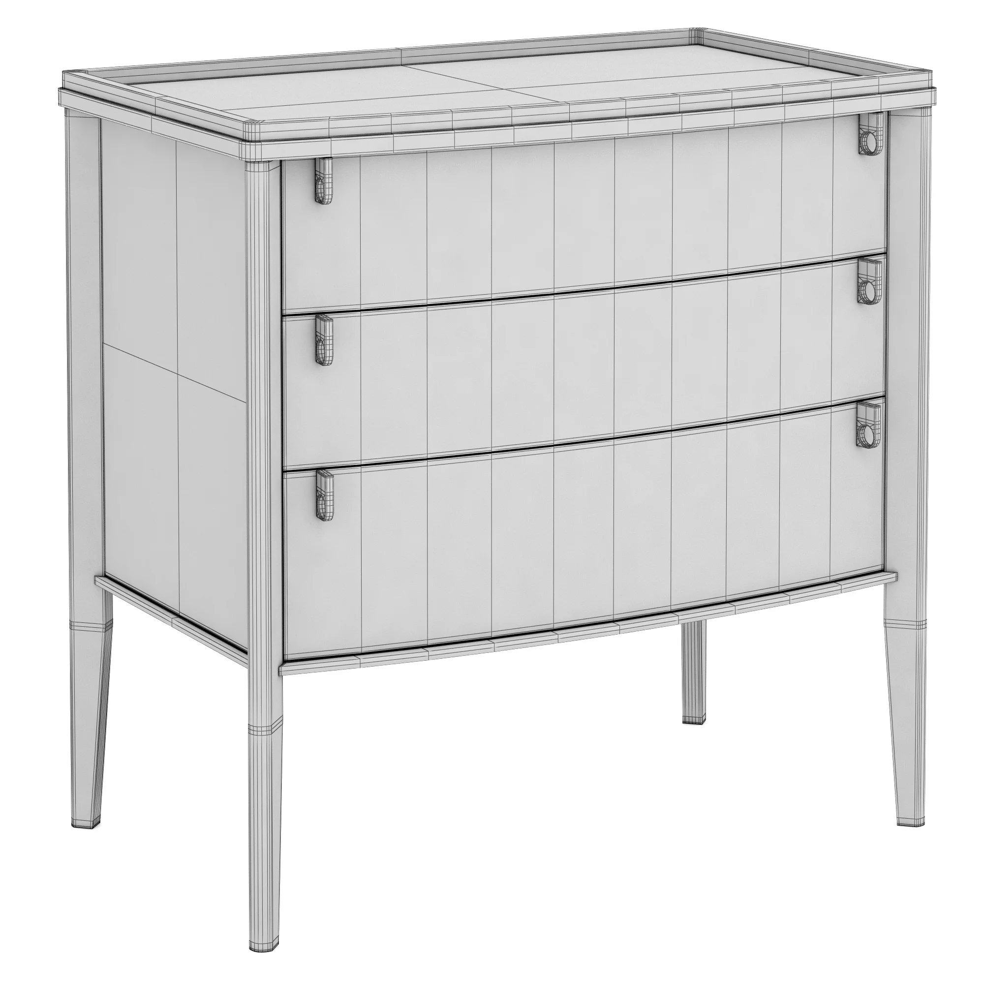 Dantone Home New Classic Drawer — 3D model preview 7