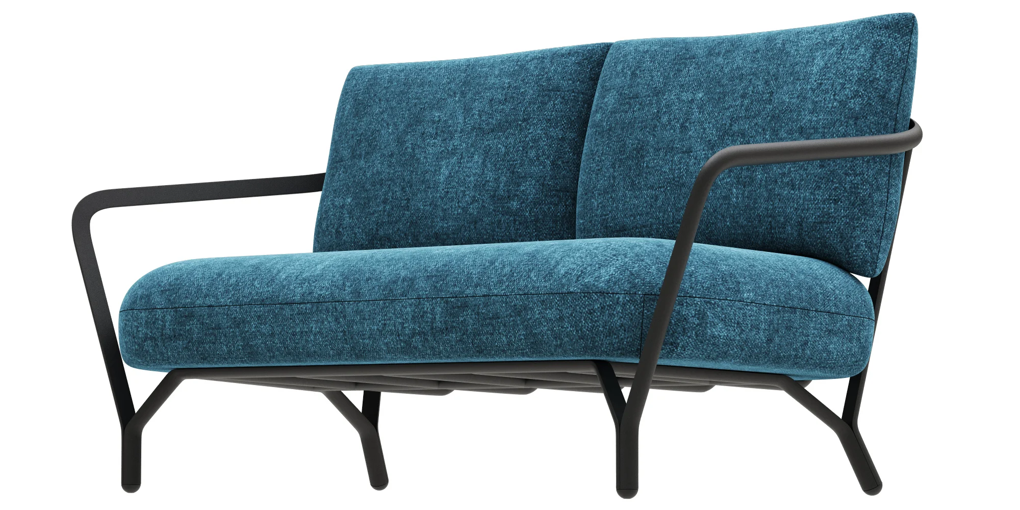Roche Bobois ANGEL 2 Seat Sofa — 3D model preview 3