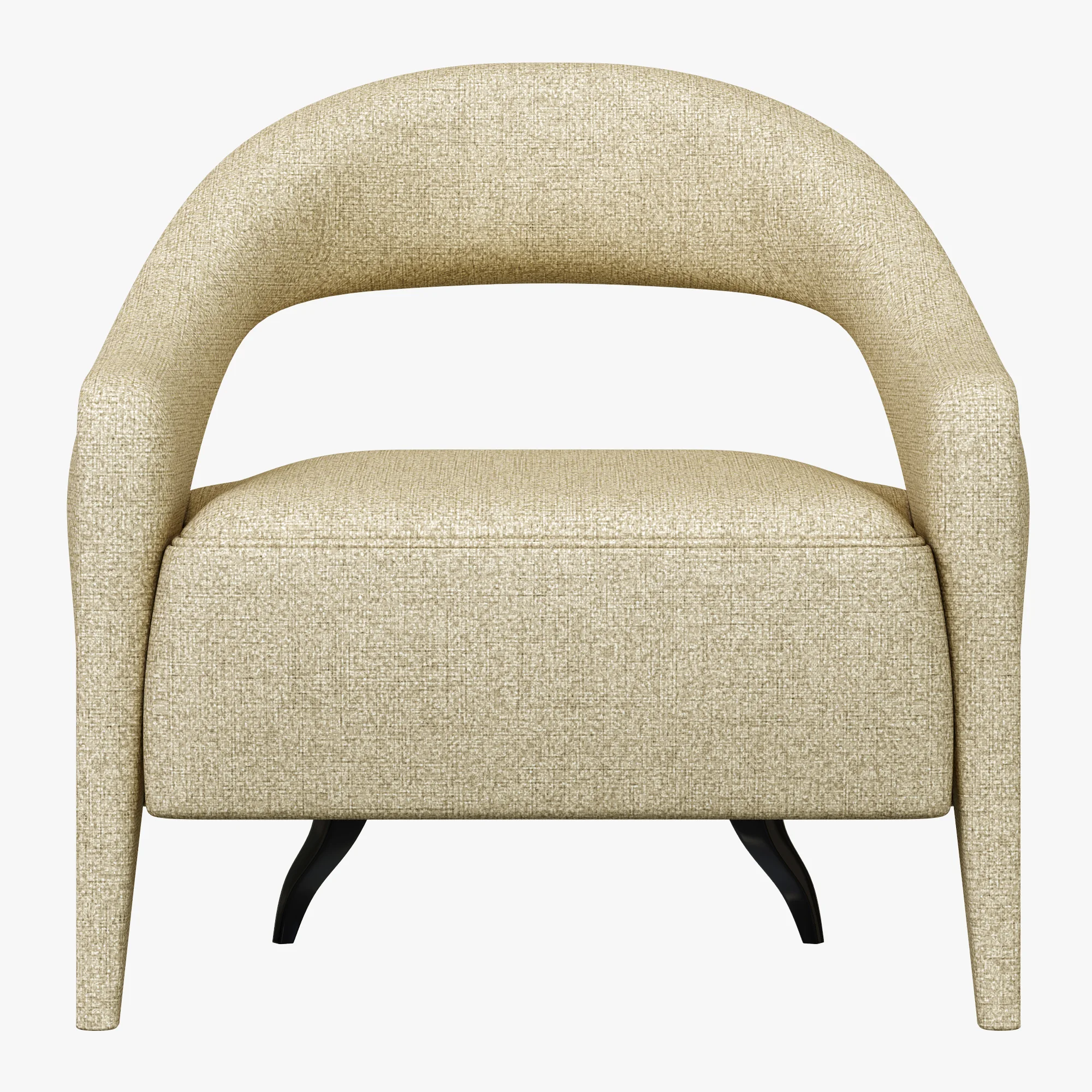 Brabbu Tellus Armchair — 3D model preview 9