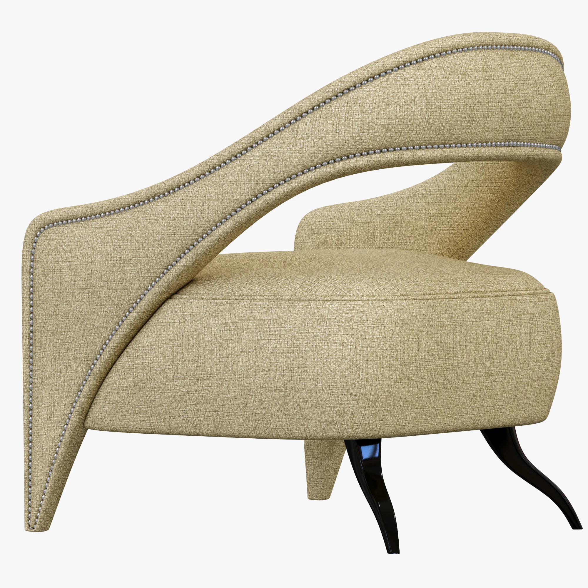 Brabbu Tellus Armchair — 3D model preview 15