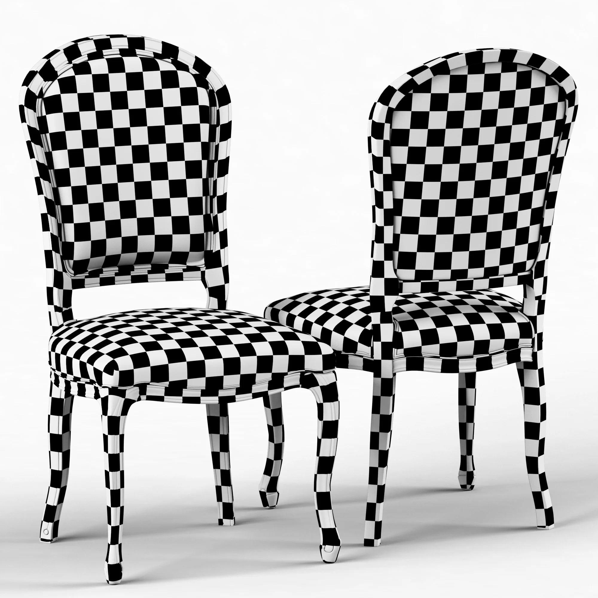 Dantone Home Rene Chair — 3D model preview 10