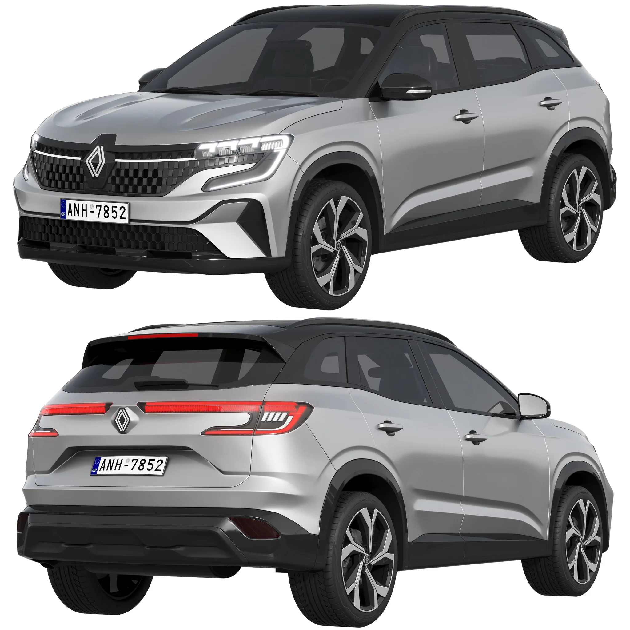 Renault Austral, 3D model preview 7