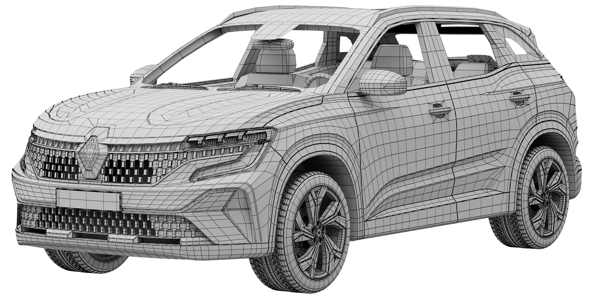 Renault Austral, 3D model preview 12