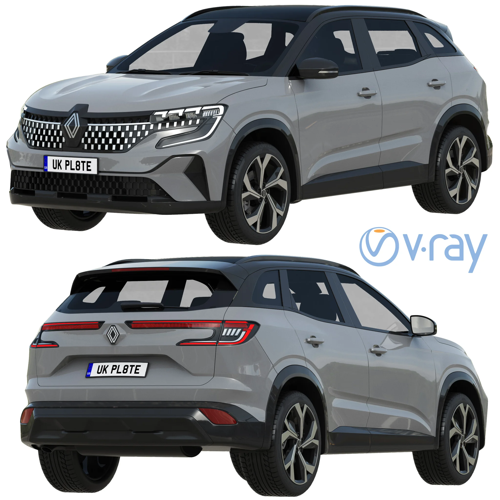 Renault Austral, 3D model preview 14