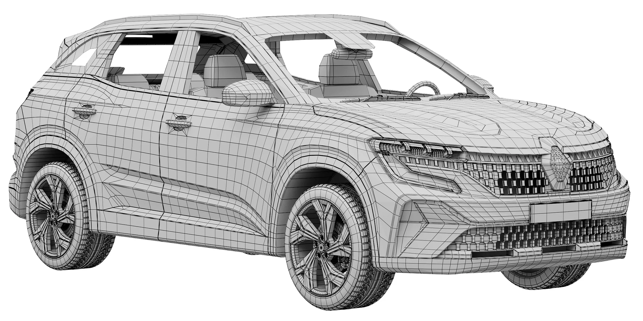 Renault Austral, 3D model preview 17