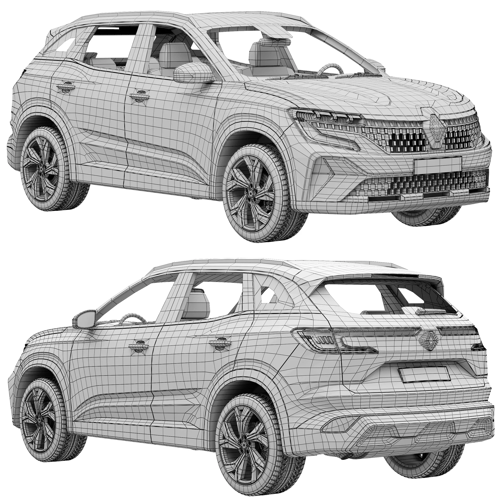 Renault Austral, 3D model preview 18