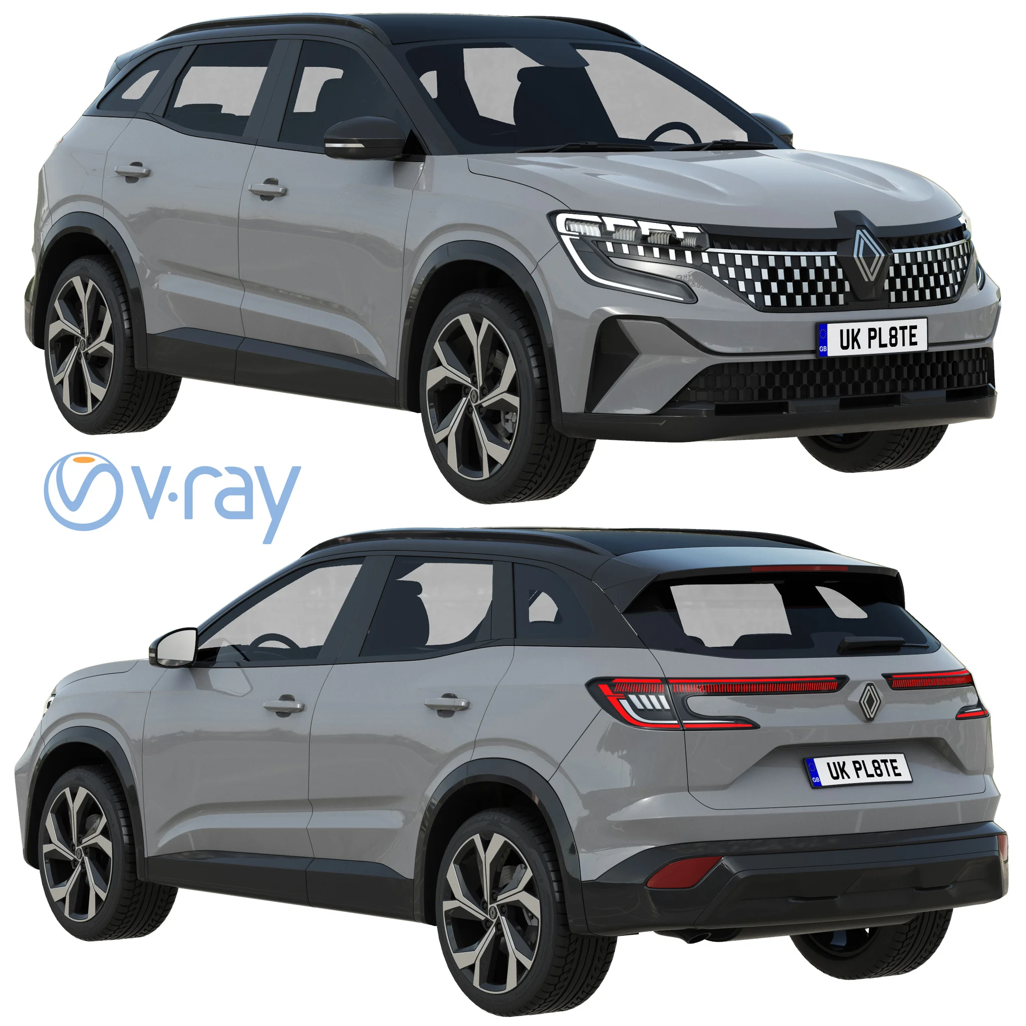 Renault Austral, 3D model preview 20