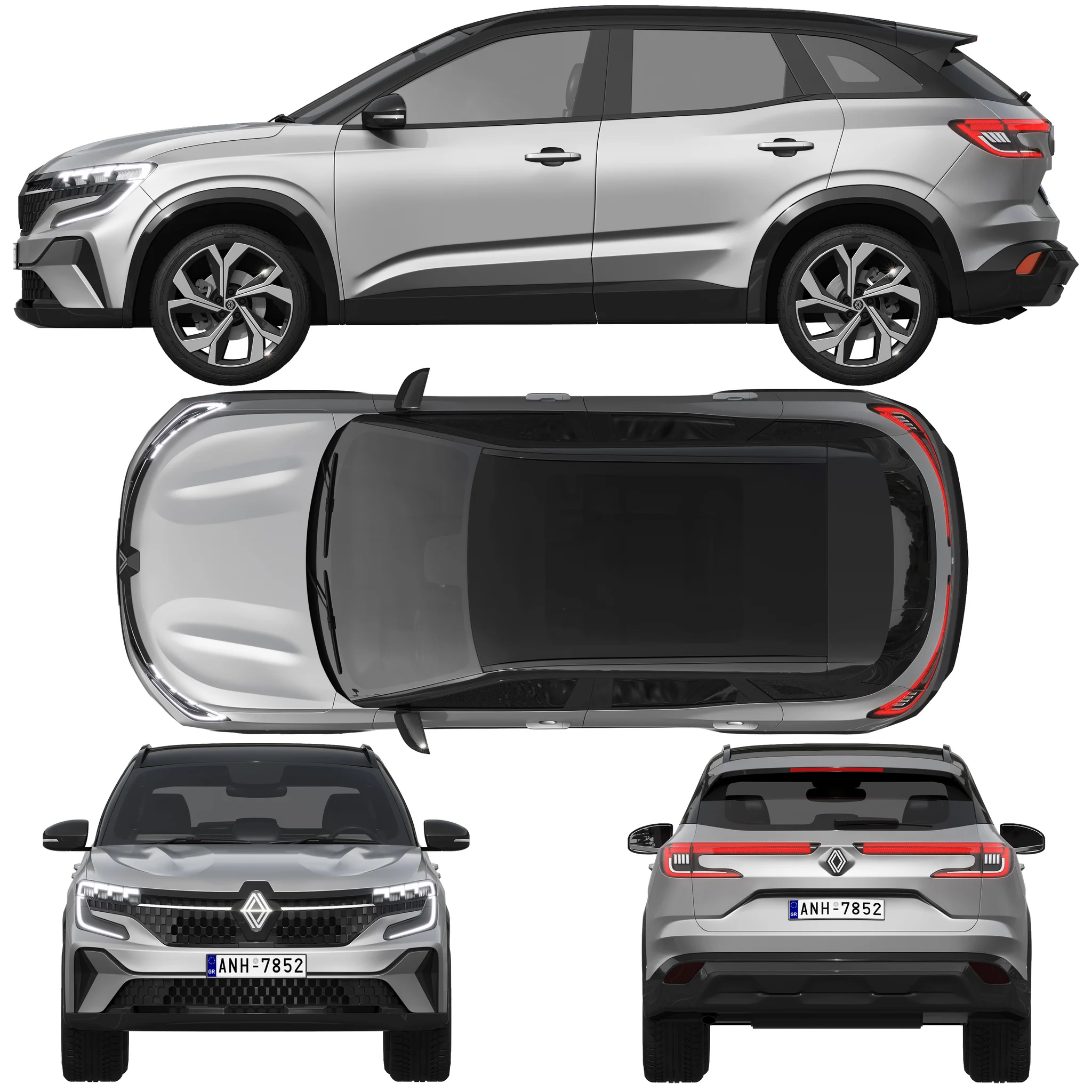Renault Austral, 3D model preview 28