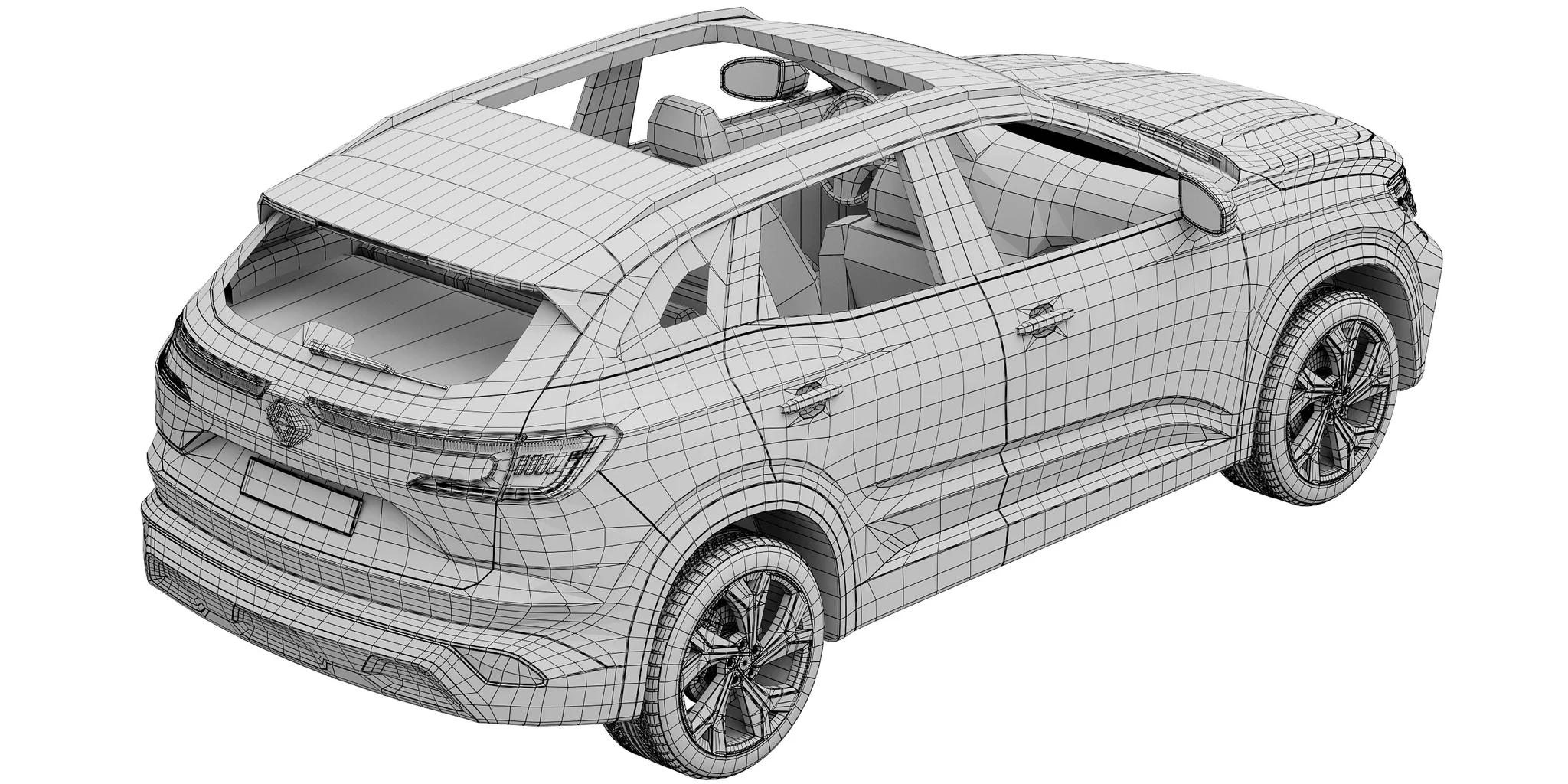 Renault Austral, 3D model preview 36