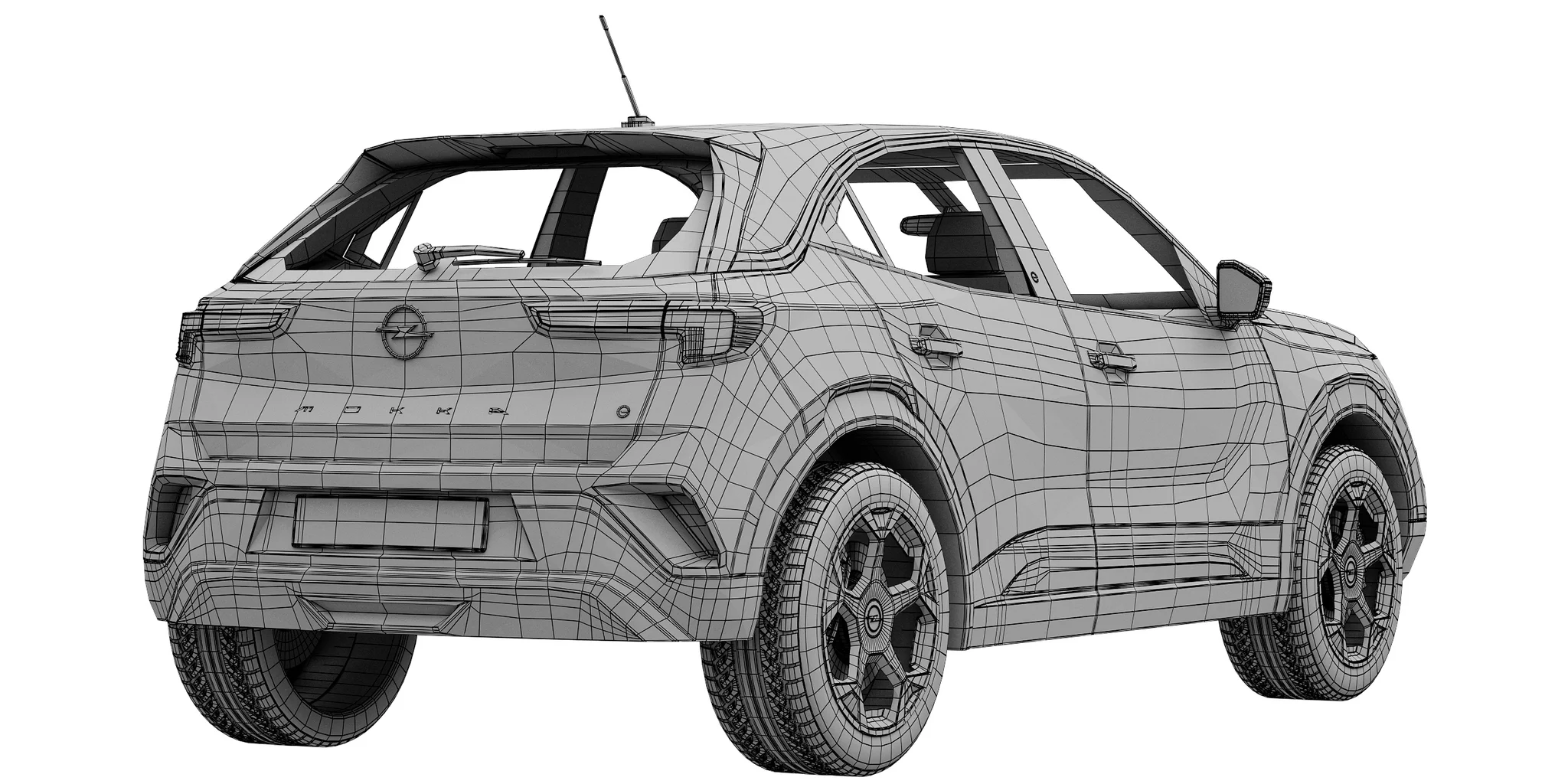 Opel Mokka, 3D model preview 8