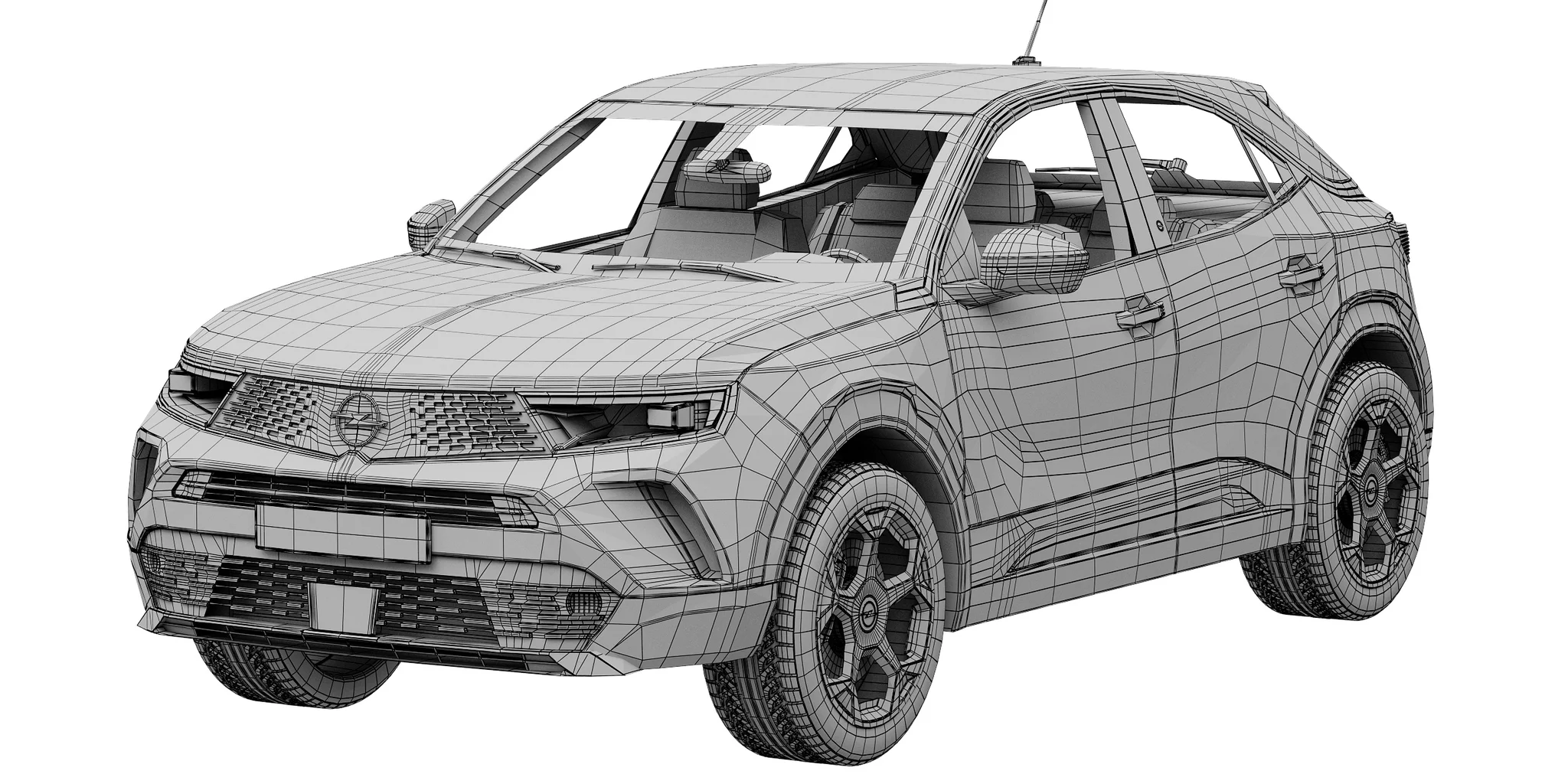Opel Mokka, 3D model preview 12