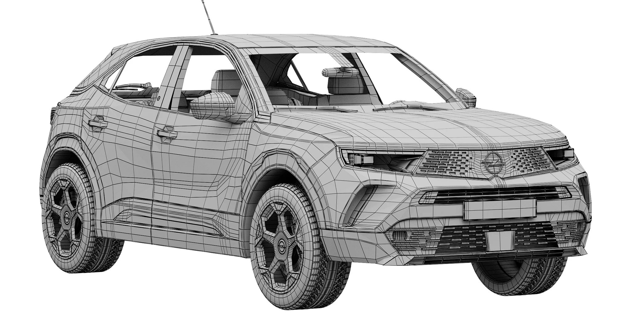 Opel Mokka, 3D model preview 17
