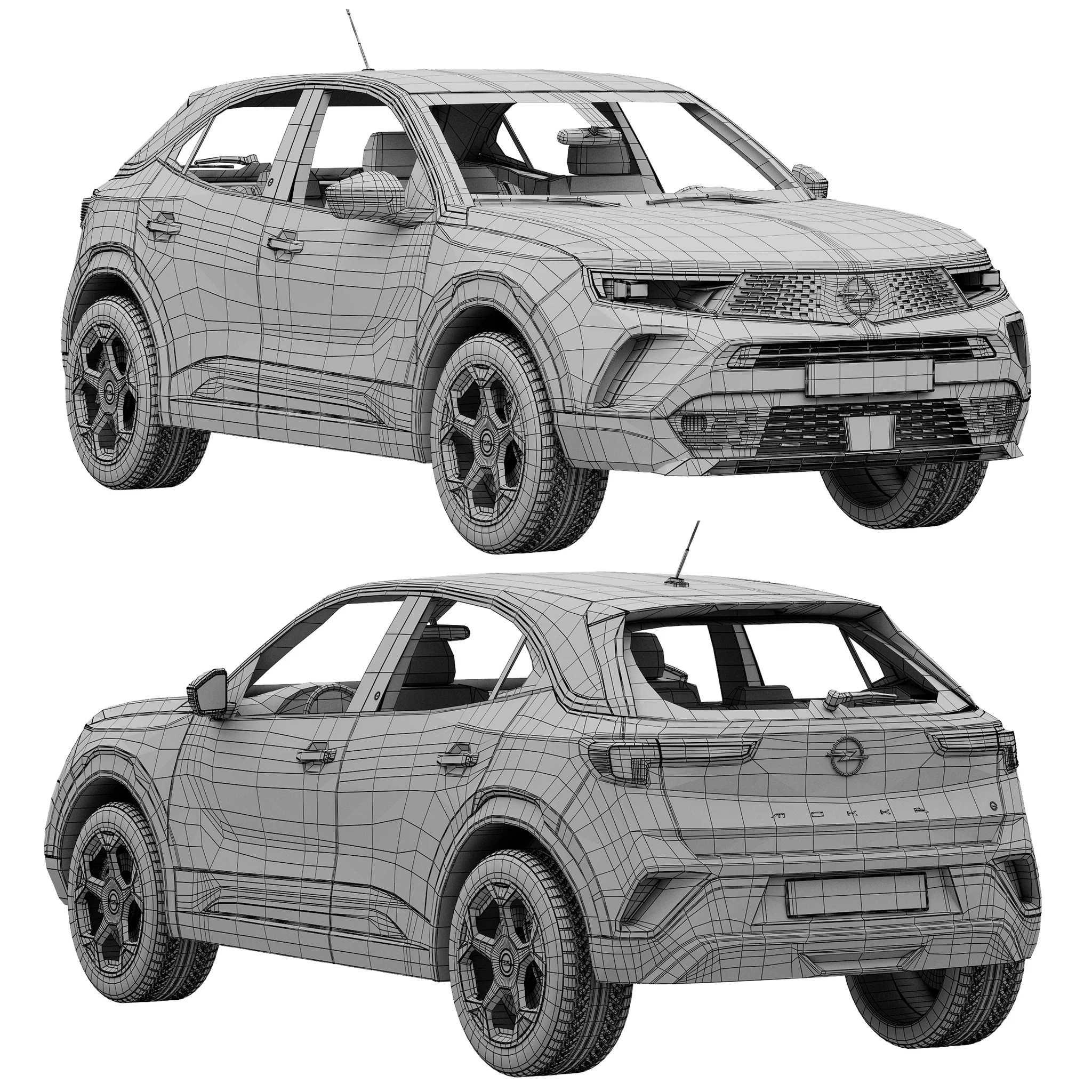 Opel Mokka, 3D model preview 18