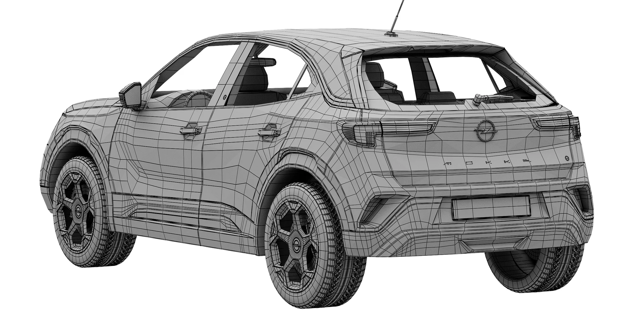 Opel Mokka, 3D model preview 23