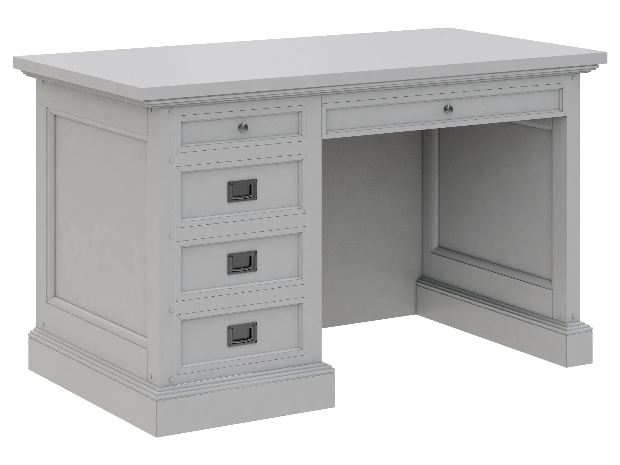 Dantone Home Oxford Desk 2 — 3D model preview 2