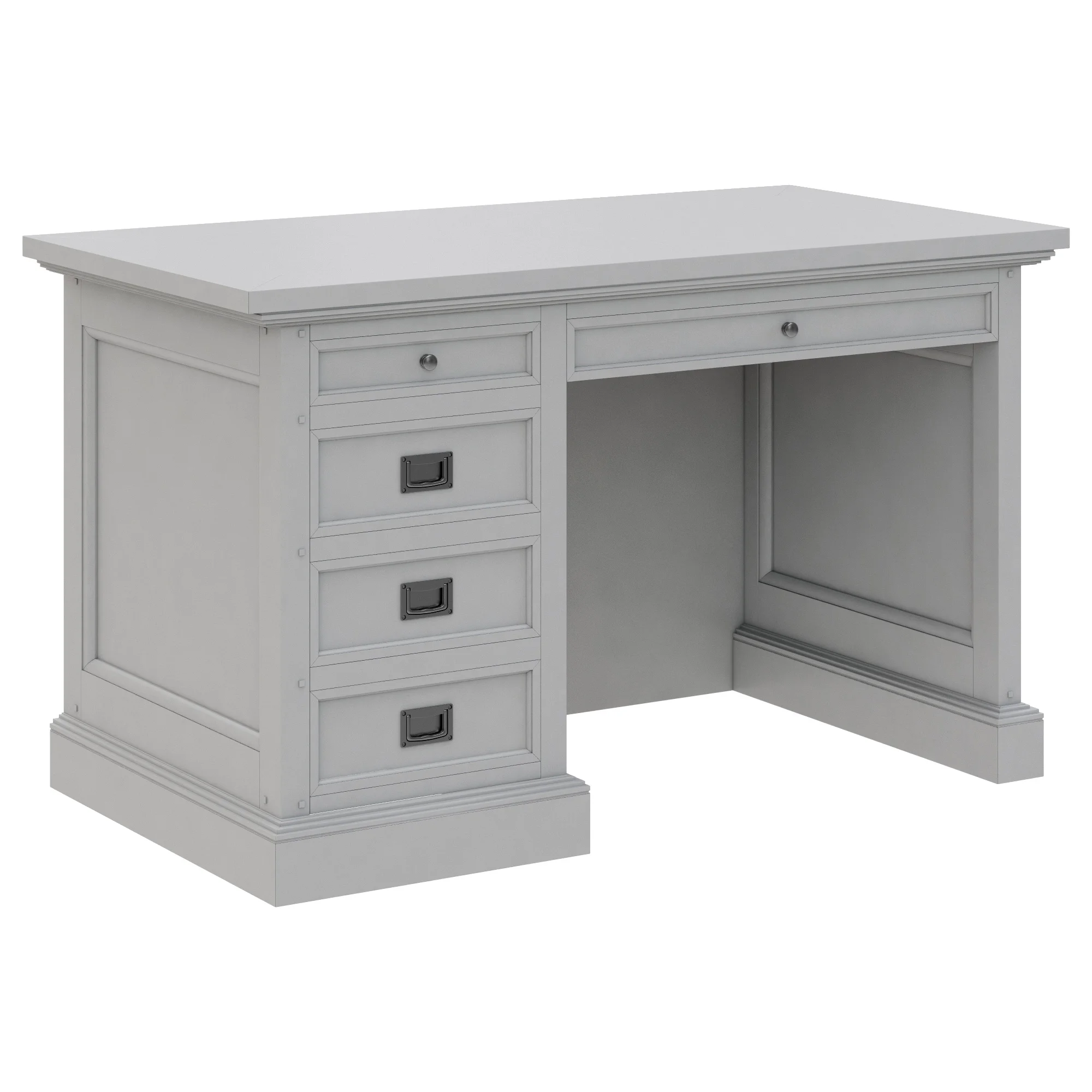 Dantone Home Oxford Desk 2 — 3D model preview 3