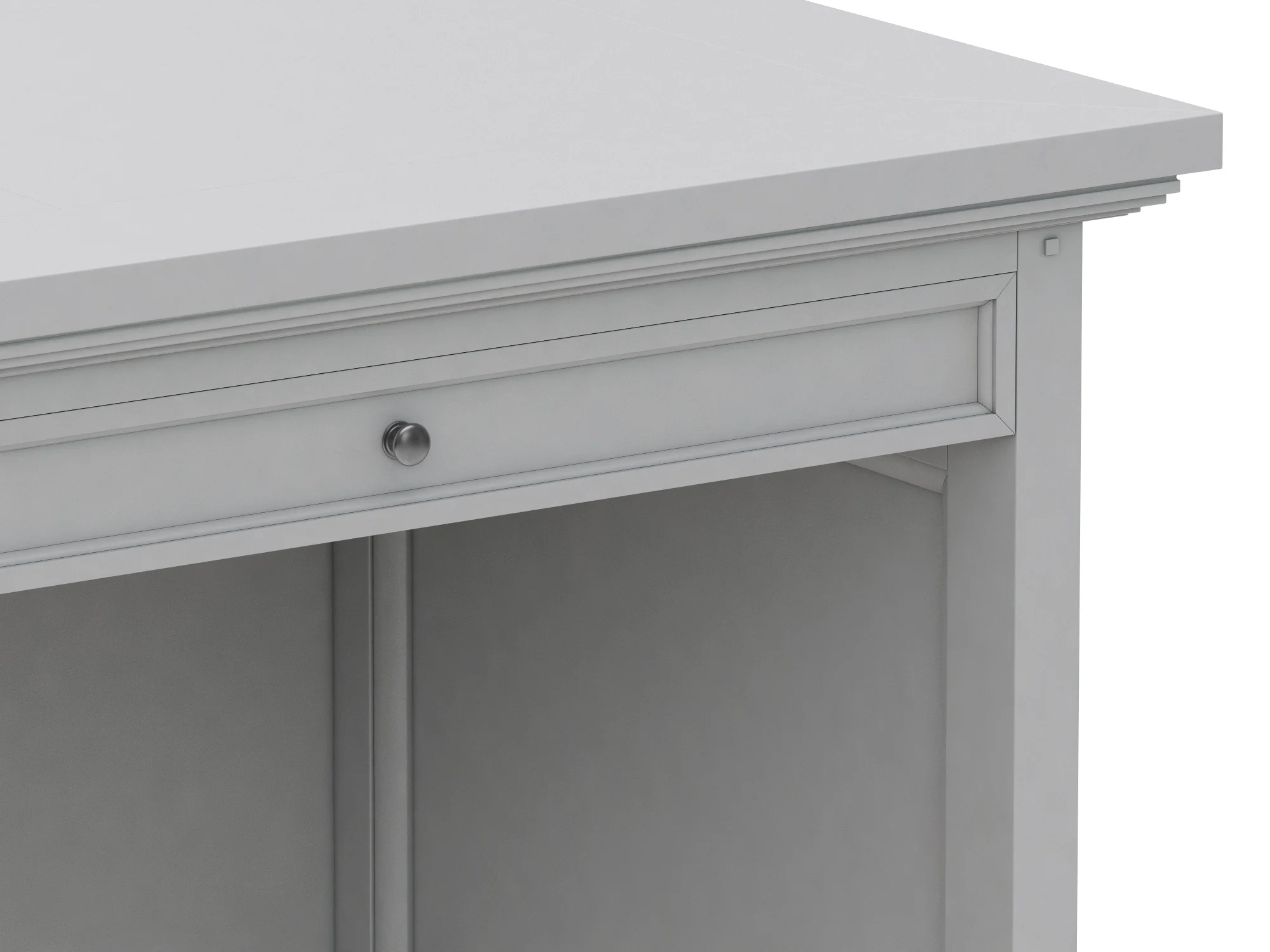 Dantone Home Oxford Desk 2 — 3D model preview 7