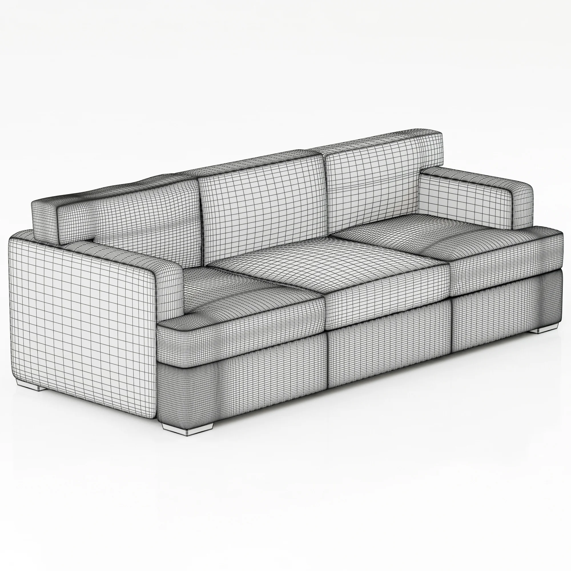 Ralph Lauren ONE FIFTH SALON SOFA — 3D model preview 3