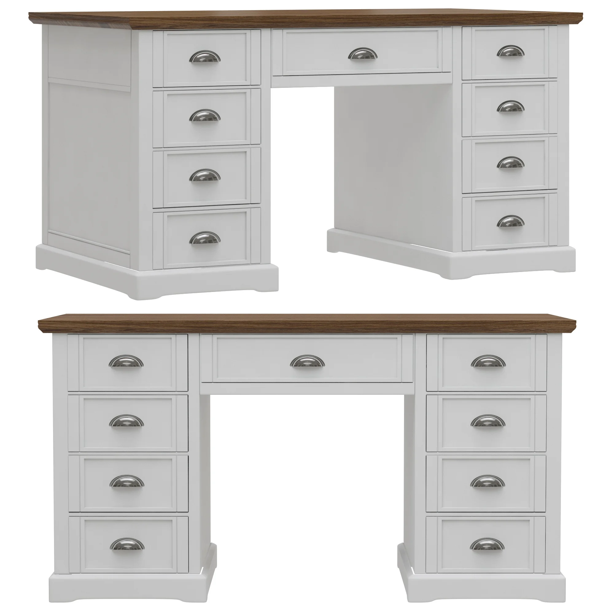 Dantone Home Koventry Desk — 3D model preview 2