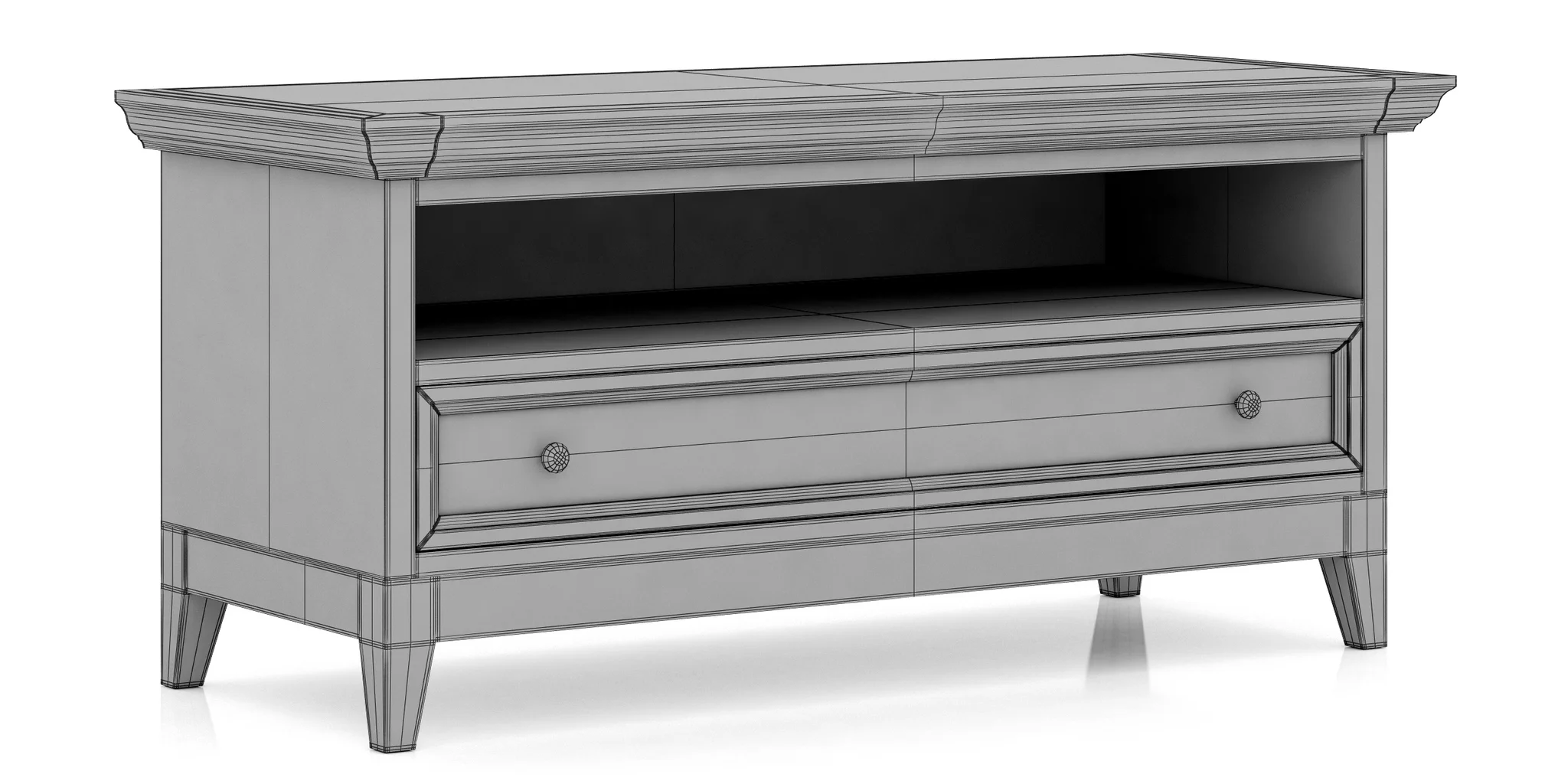 Dantone Home TV Stand — 3D model preview 9