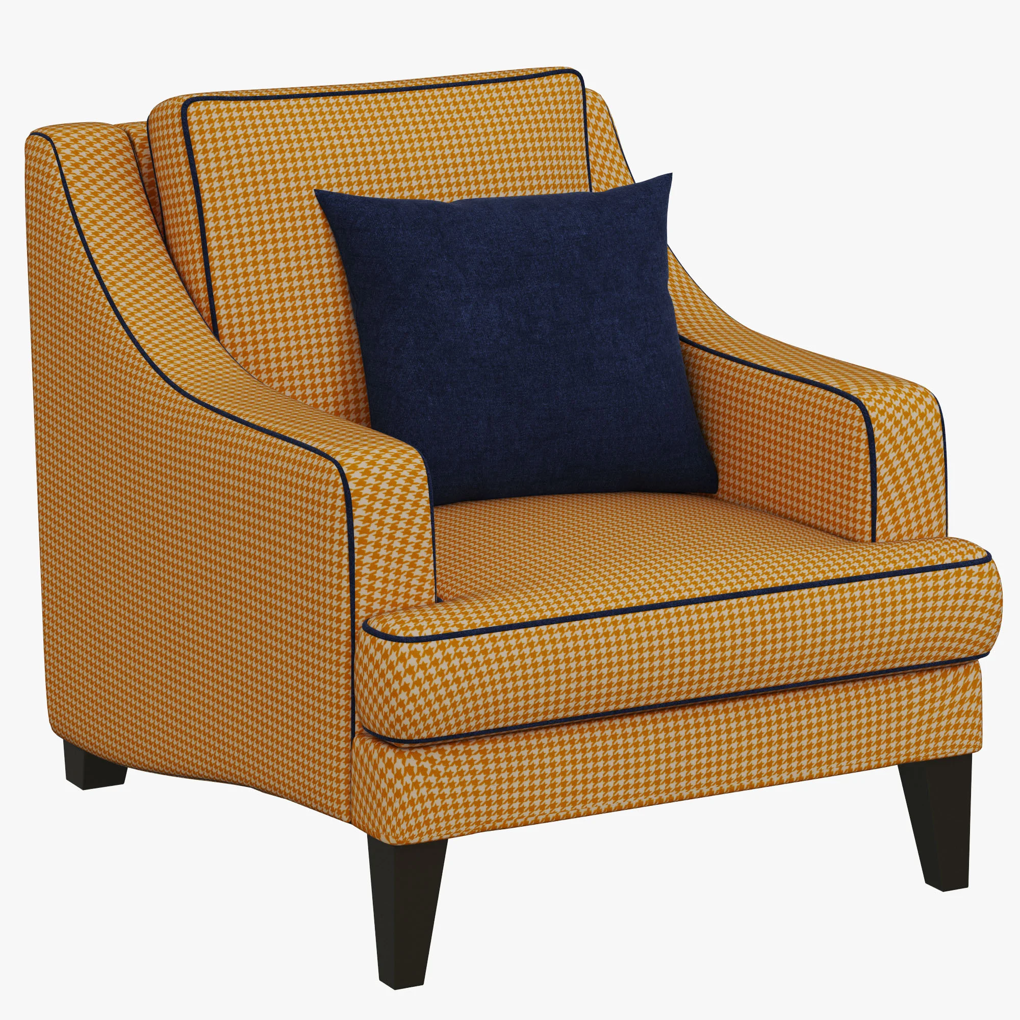 Dantone Home Laimington Chair — 3D model preview 1