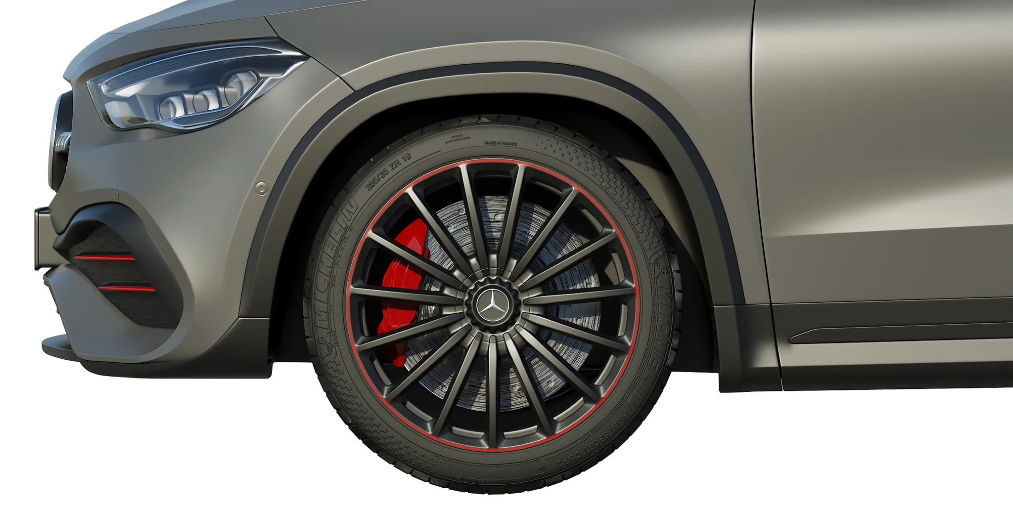 Mercedes Benz GLA, 3D model preview 1