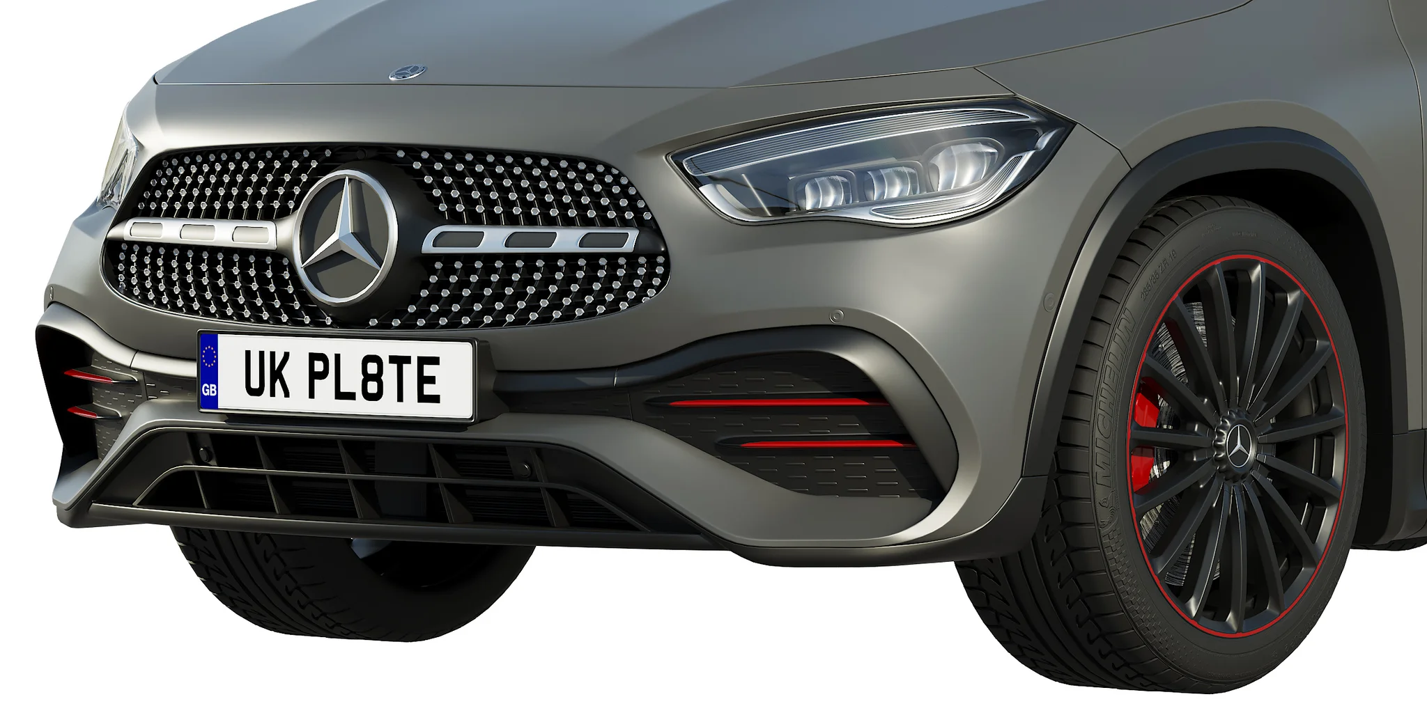 Mercedes Benz GLA, 3D model preview 4