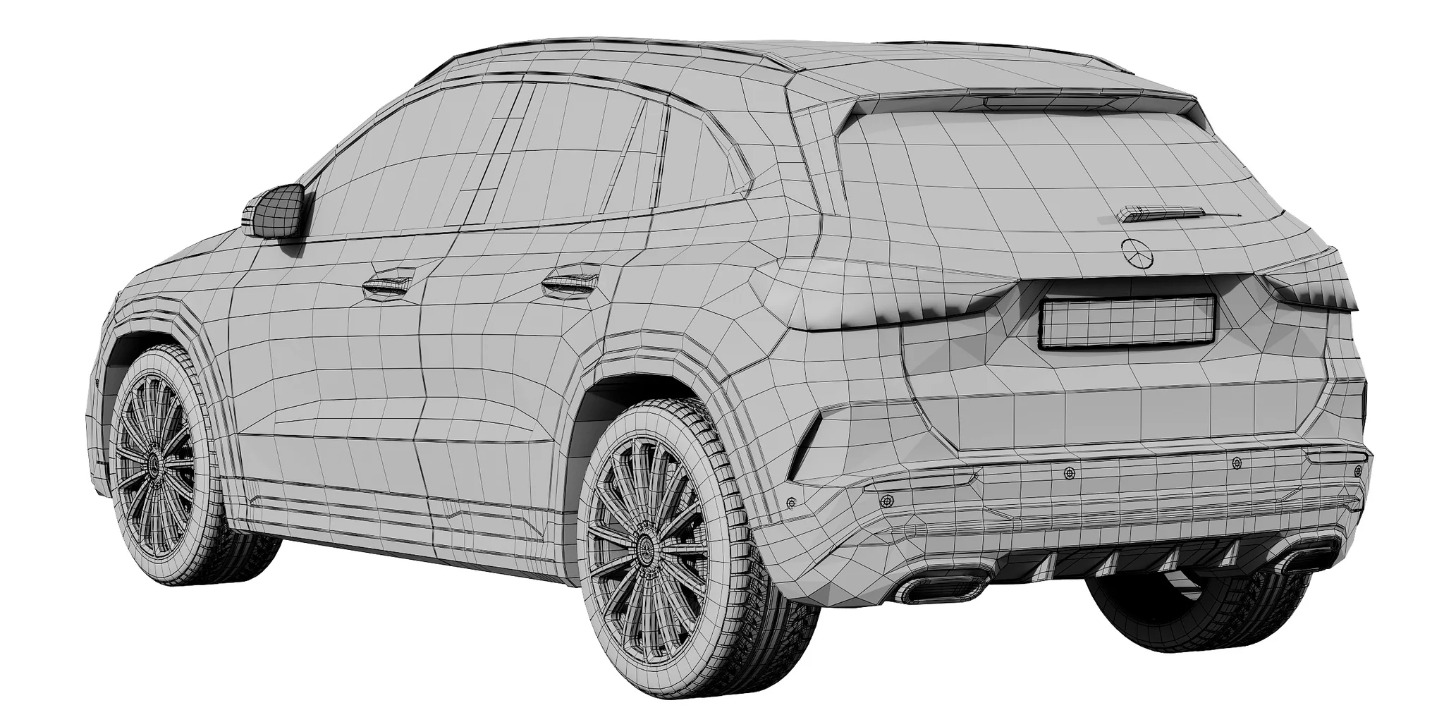 Mercedes Benz GLA, 3D model preview 18