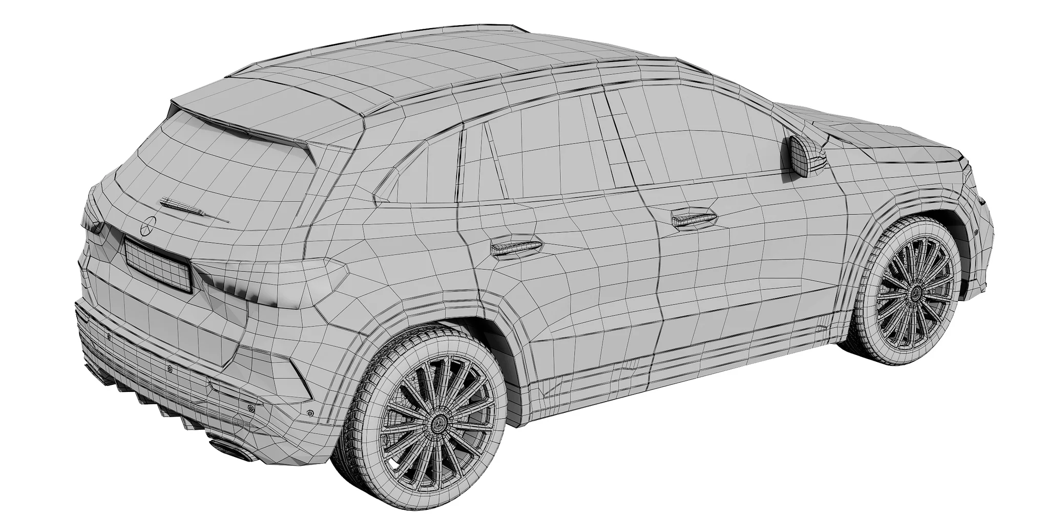 Mercedes Benz GLA, 3D model preview 27