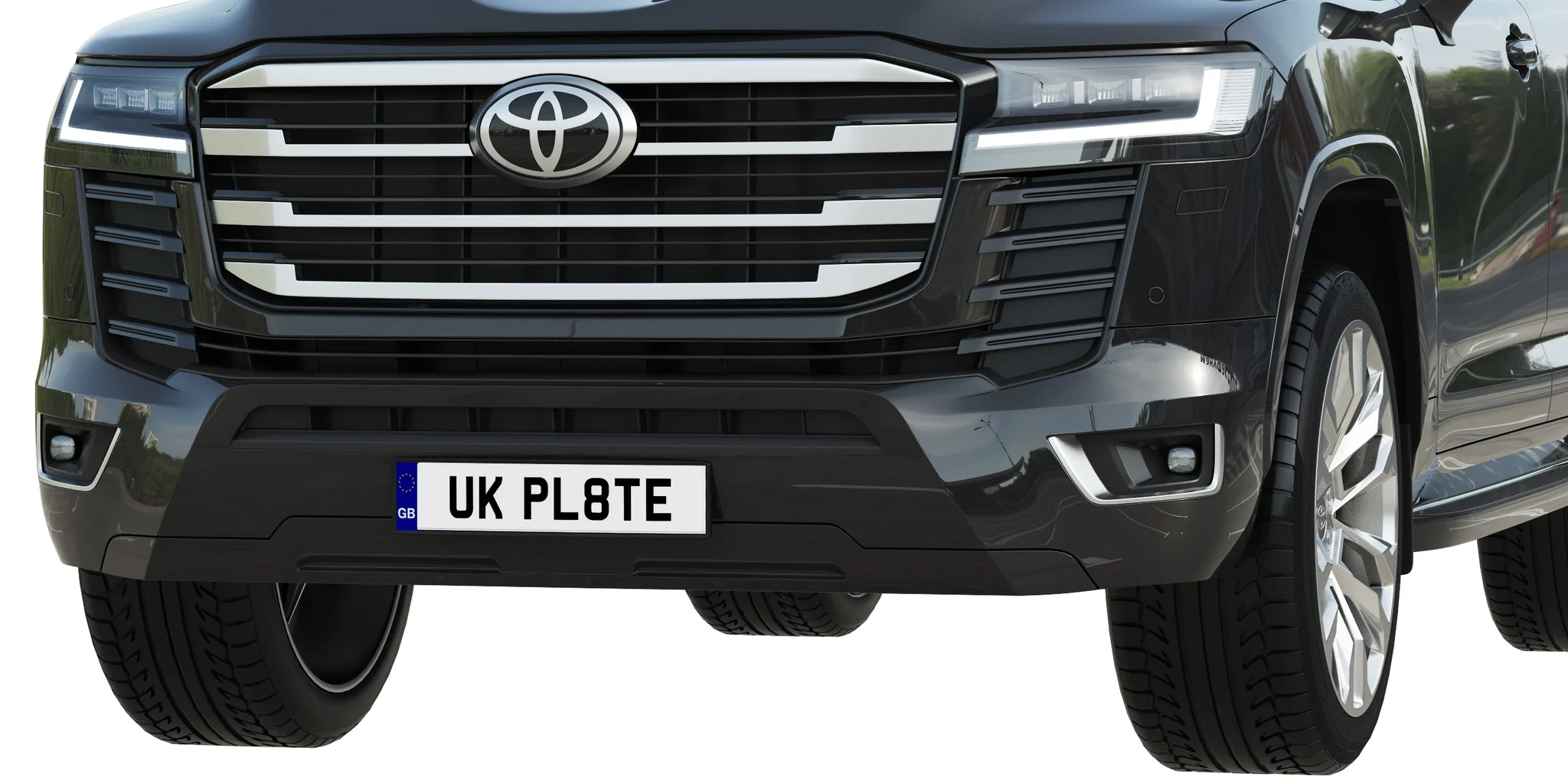 Toyota Land Cruiser 300, 3D model preview 4