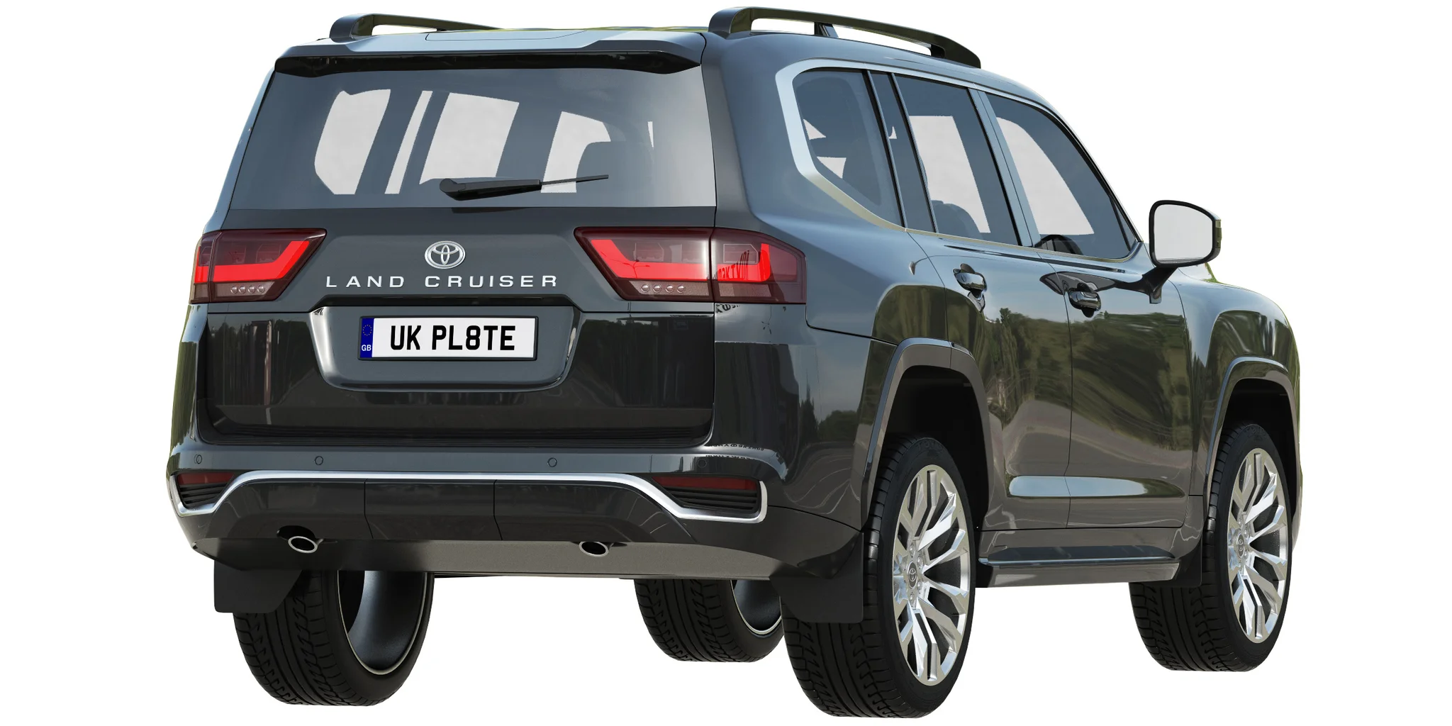 Toyota Land Cruiser 300, 3D model preview 8