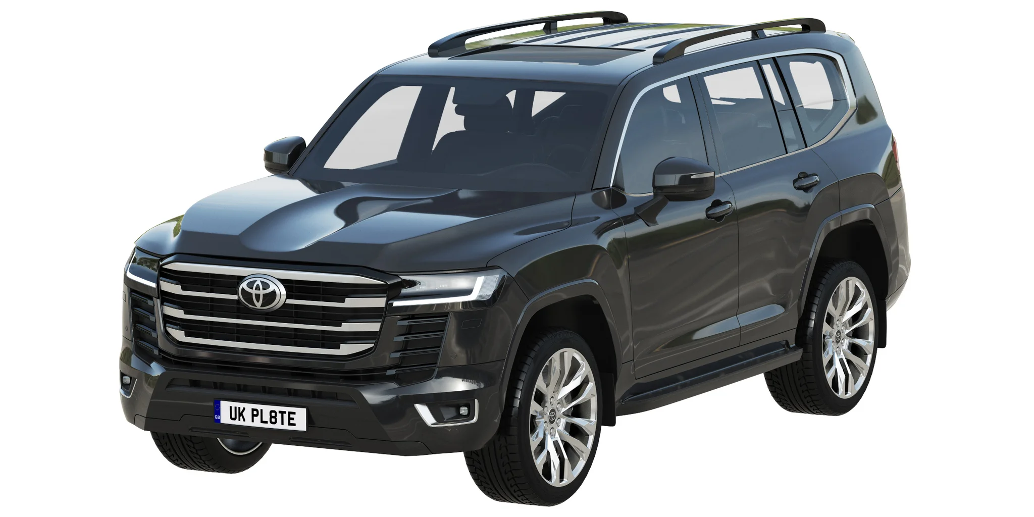 Toyota Land Cruiser 300, 3D model preview 12