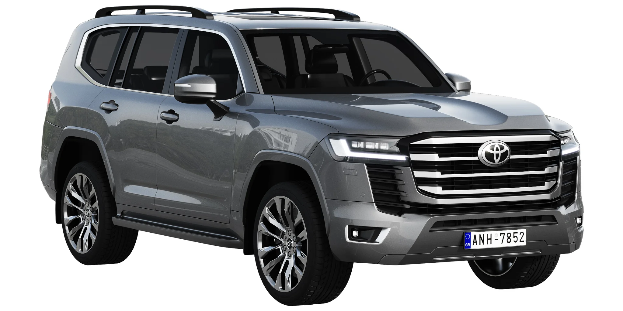 Toyota Land Cruiser 300, 3D model preview 13