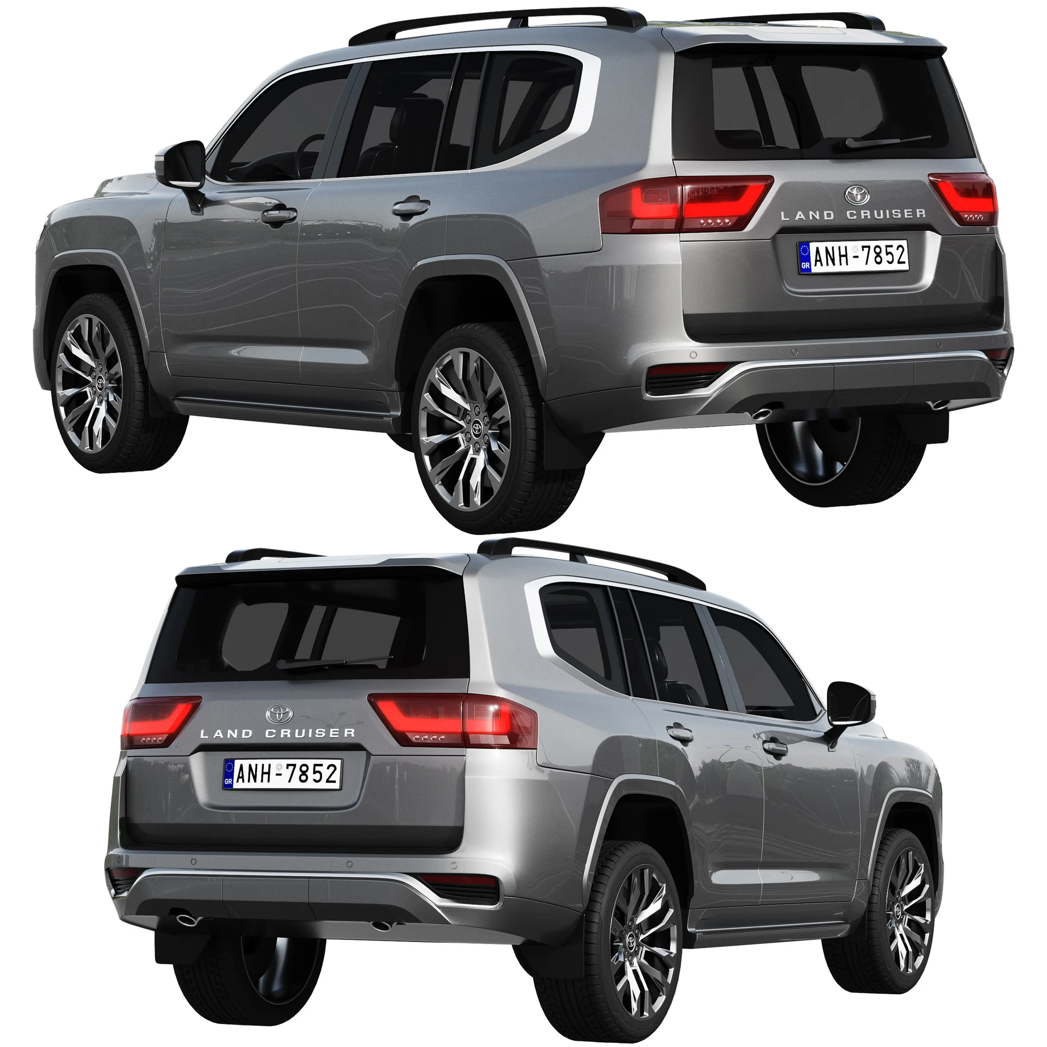 Toyota Land Cruiser 300, 3D model preview 21