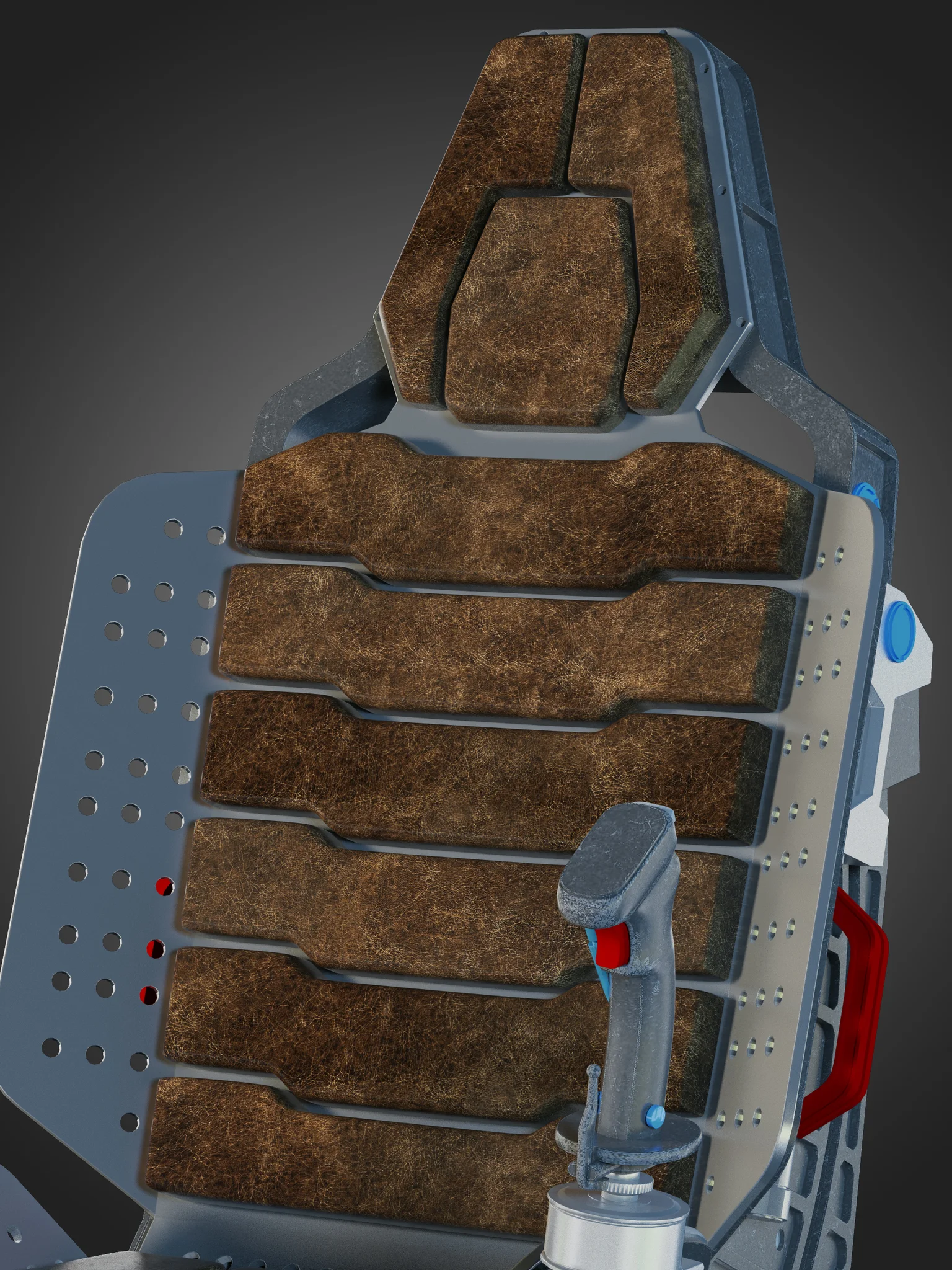 Futuristic Chair — 3D model preview 26