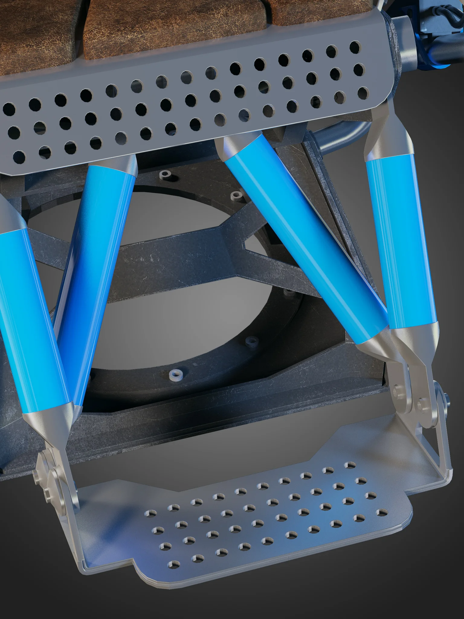Futuristic Chair — 3D model preview 30