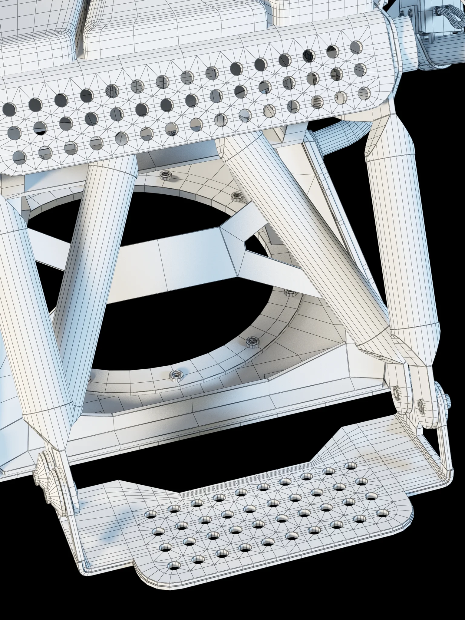 Futuristic Chair — 3D model preview 31