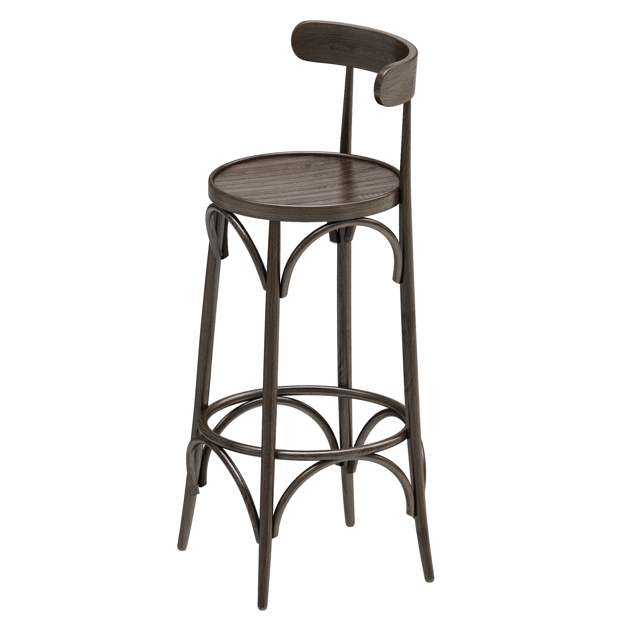 Vallese Stool — 3D model preview 3