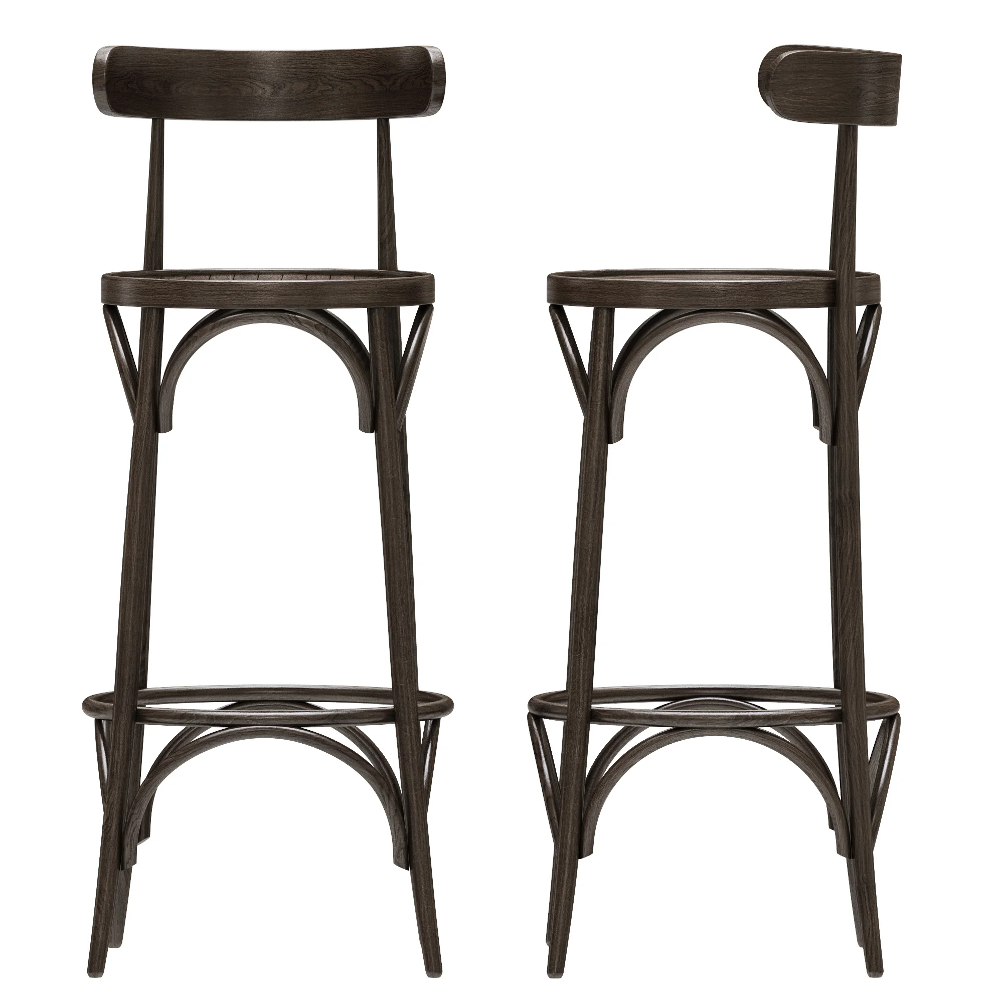 Vallese Stool — 3D model preview 7