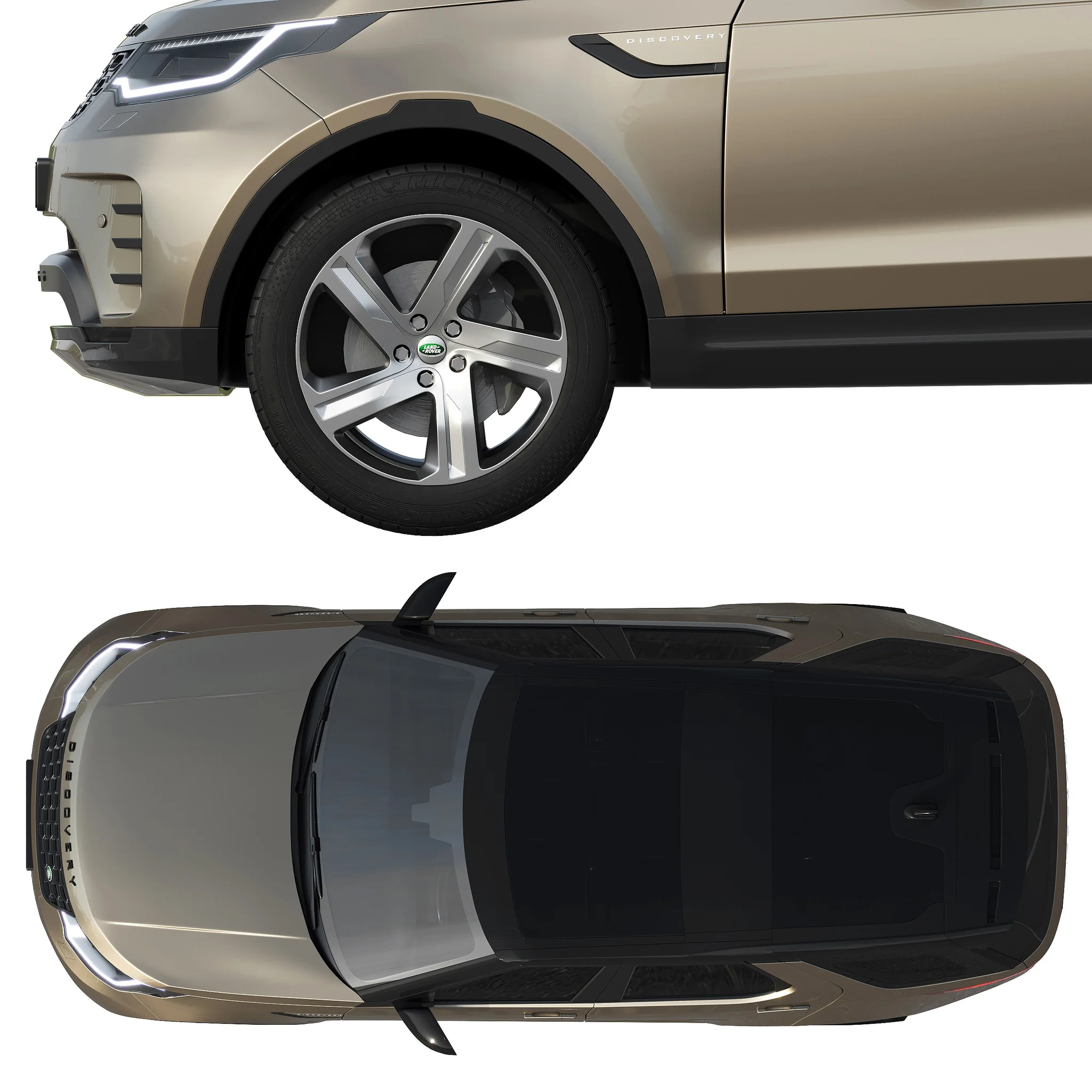 Land Rover Discovery R Dynamic, 3D model preview 18