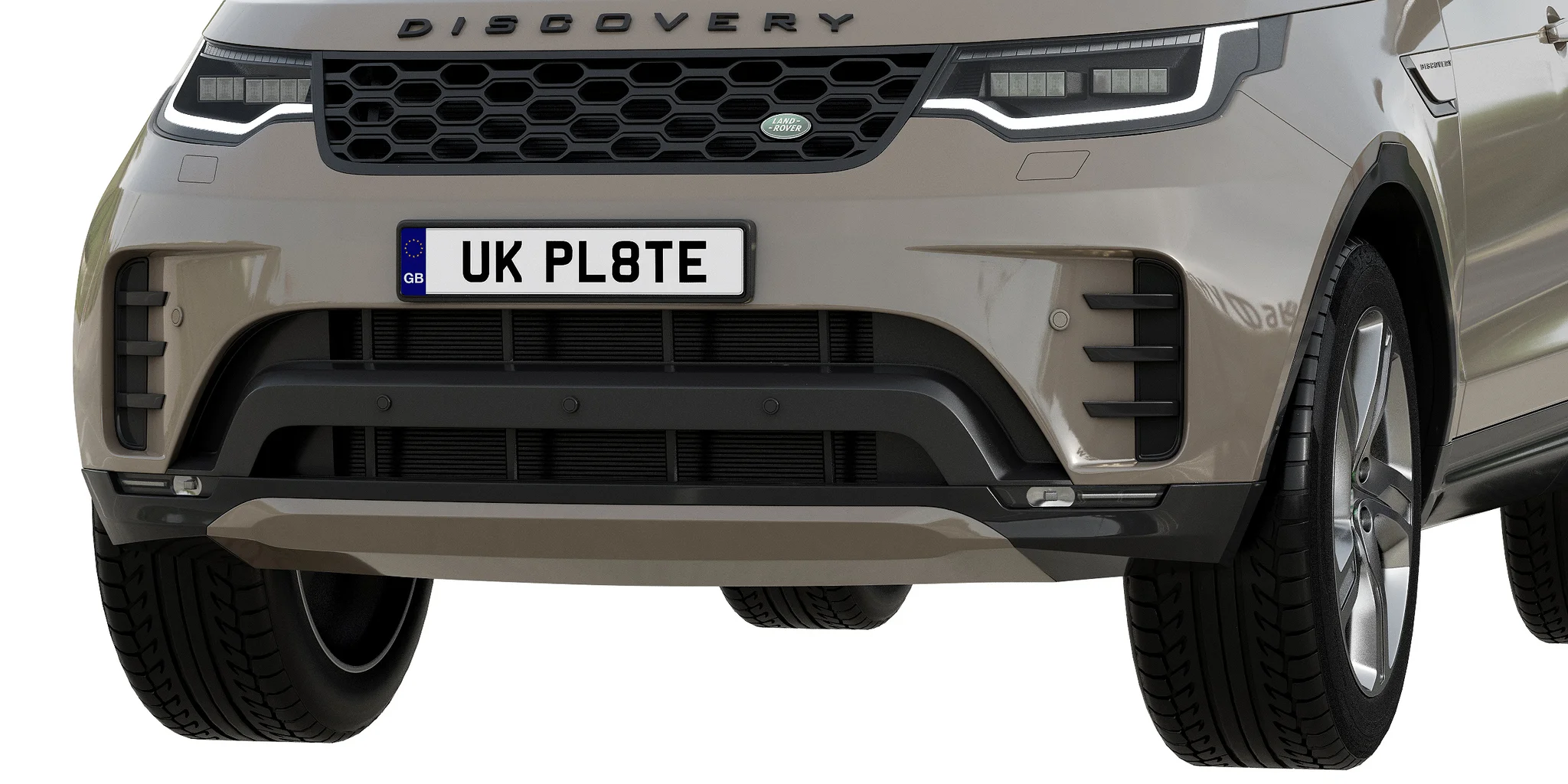 Land Rover Discovery R Dynamic, 3D model preview 2