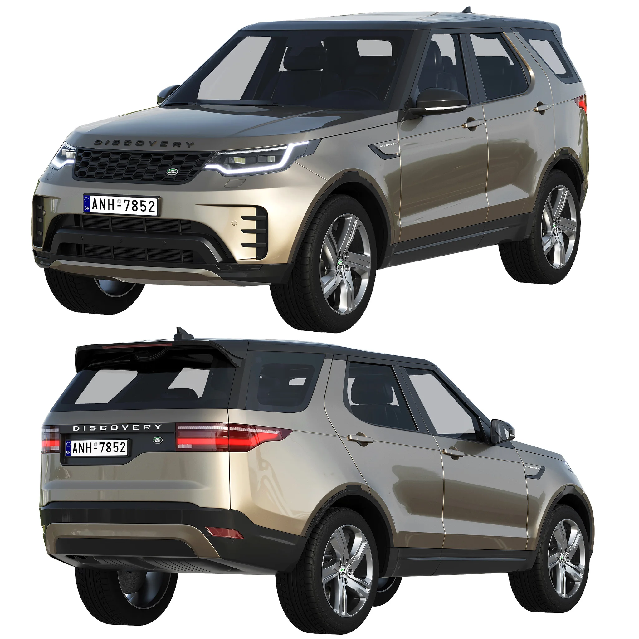 Land Rover Discovery R Dynamic, 3D model preview 22