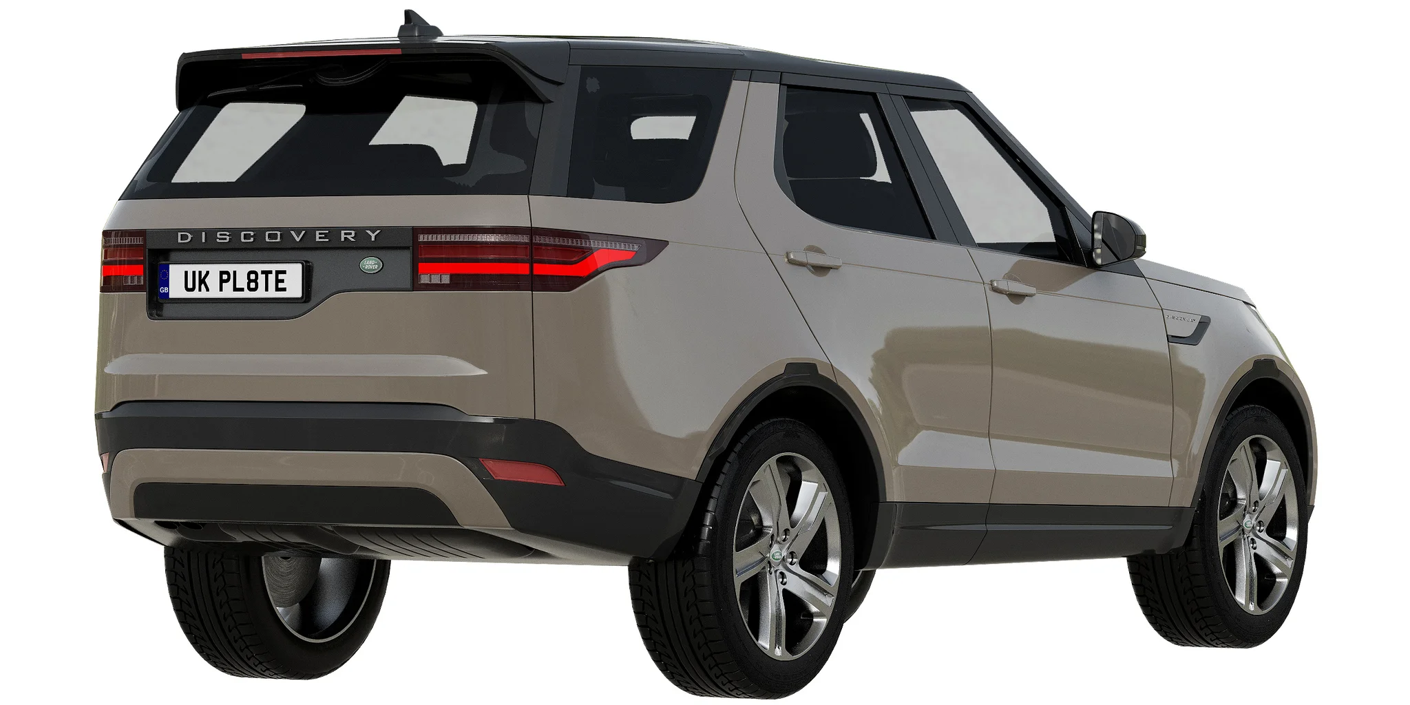Land Rover Discovery R Dynamic, 3D model preview 4