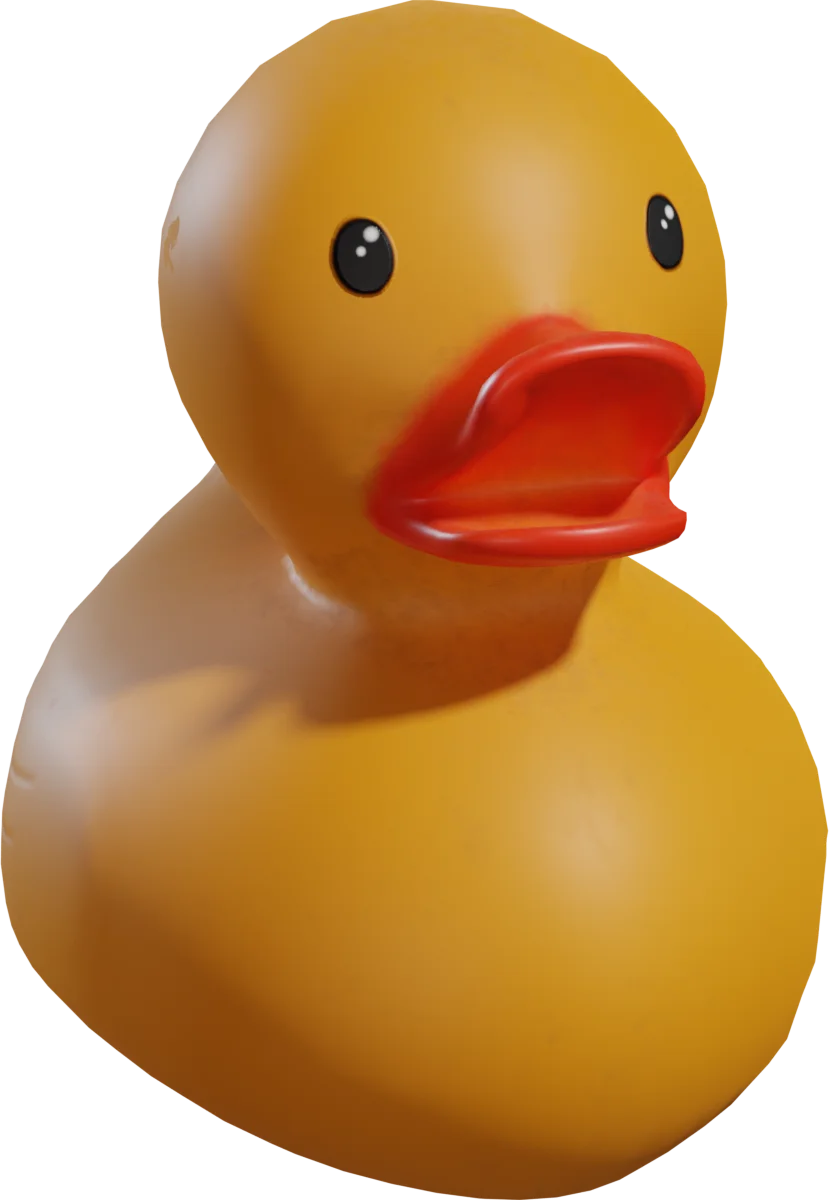 Classic Yellow Rubber Duck Toy