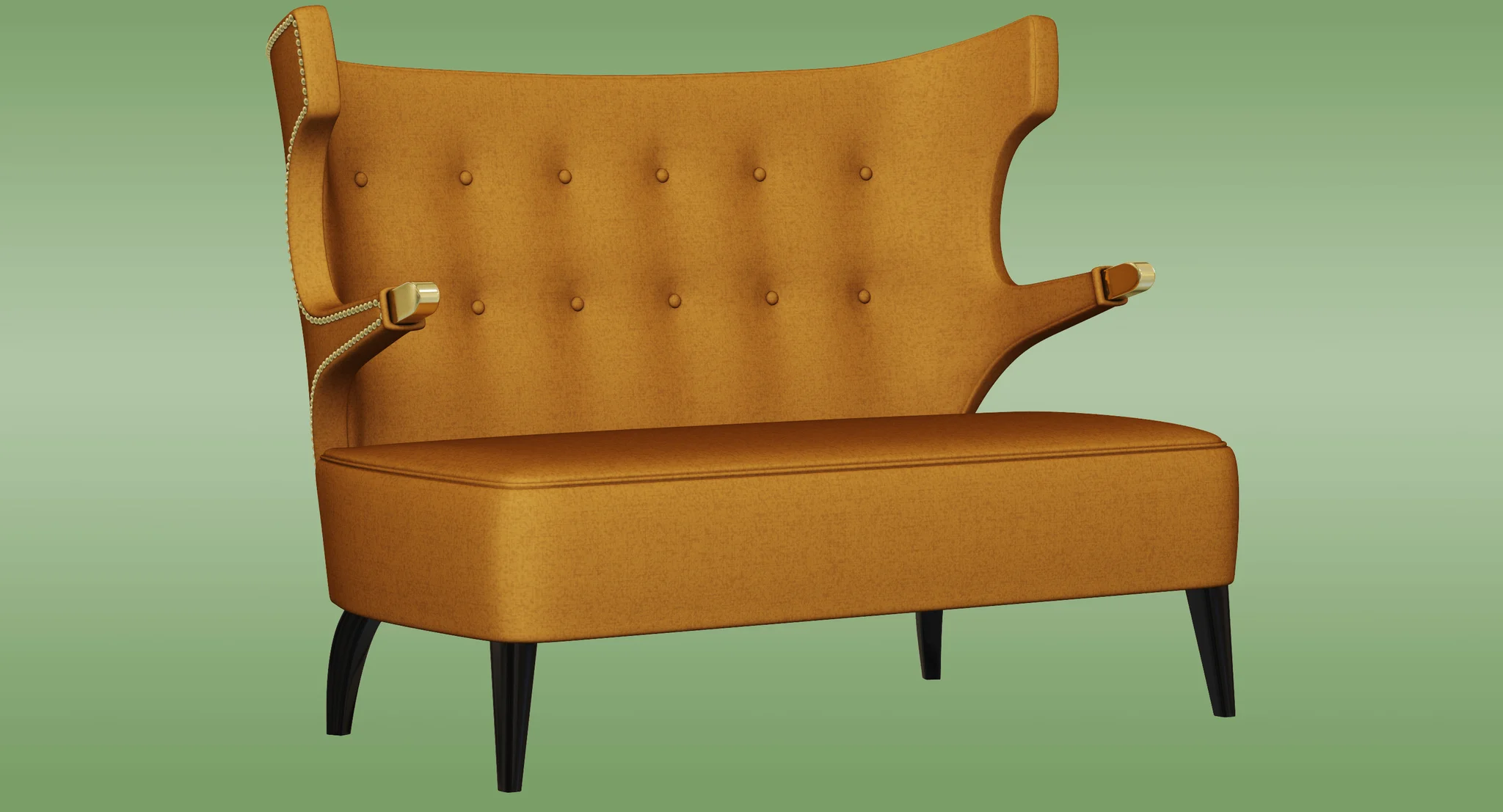 Brabbu Sika 2 Seat Sofa — 3D model preview 5