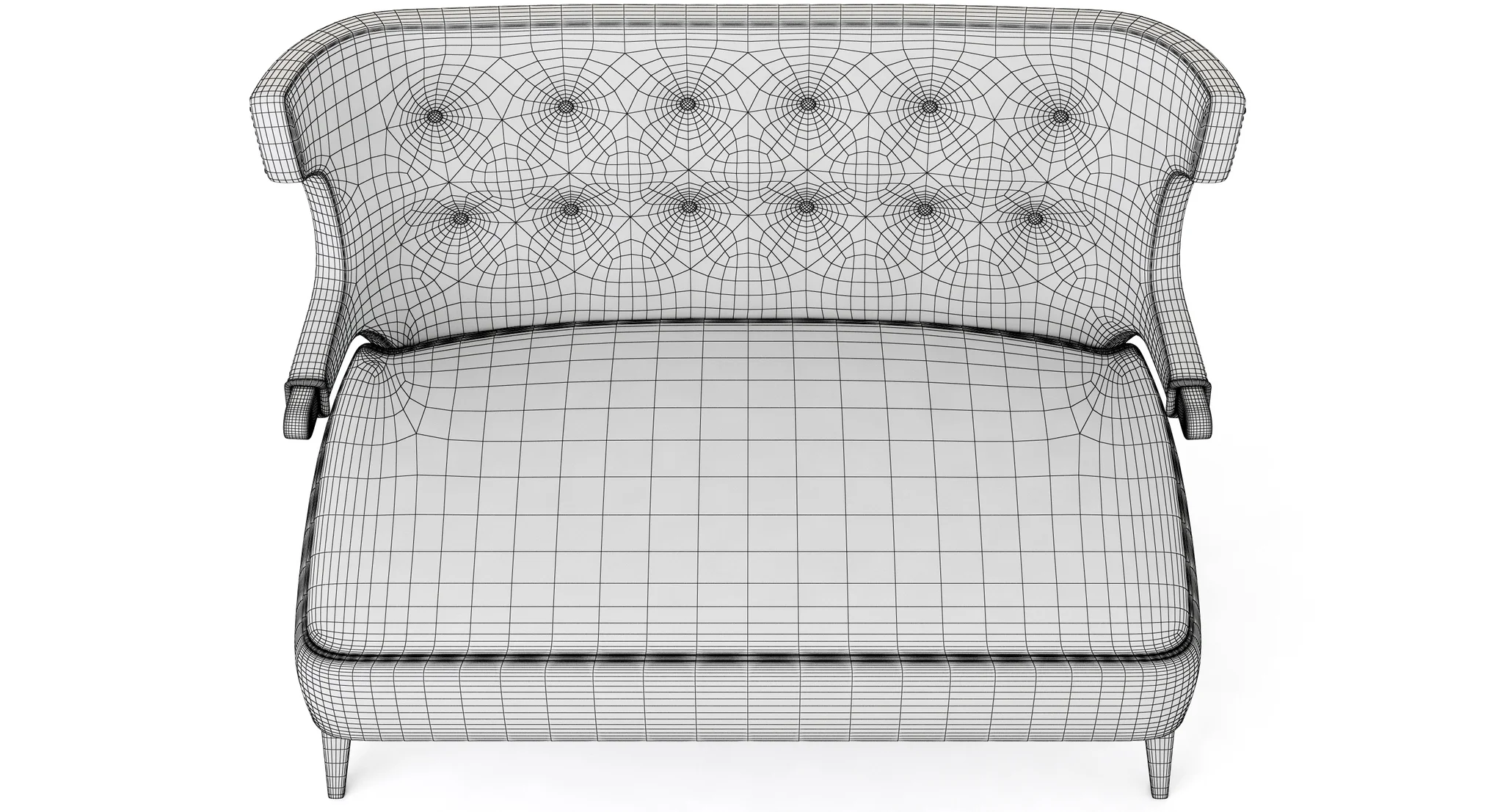 Brabbu Sika 2 Seat Sofa — 3D model preview 21