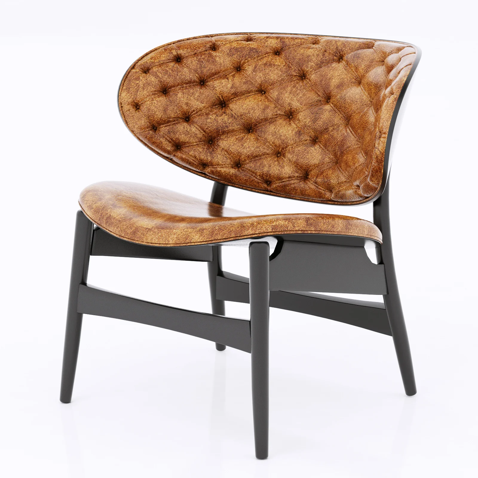 Baxter Dalma Little Armchair — 3D model preview 2